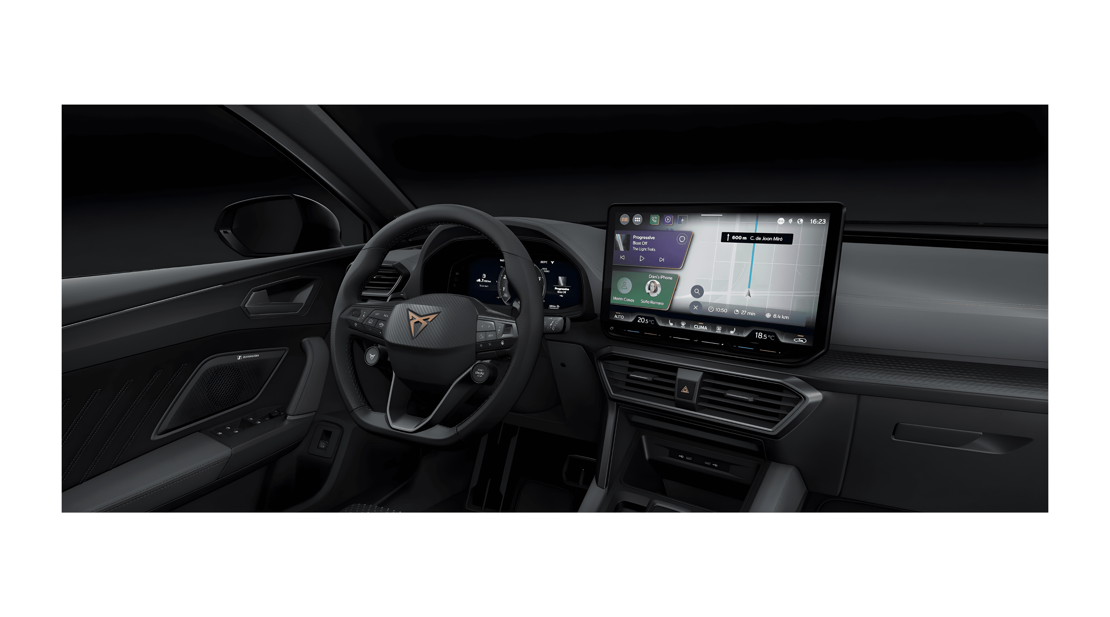 Armaturenbrett eines CUPRA Leon