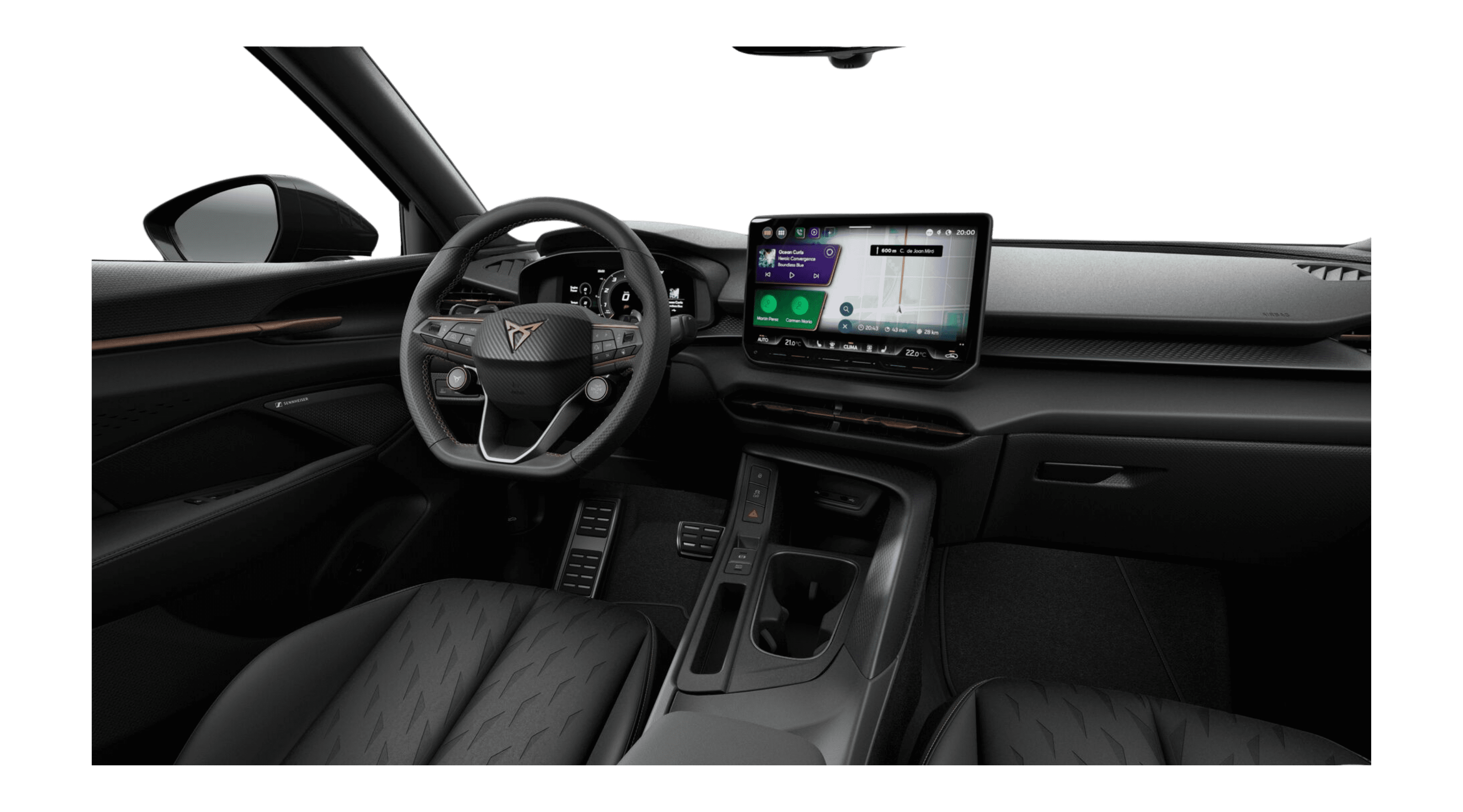 Armaturenbrett eines CUPRA Terramar