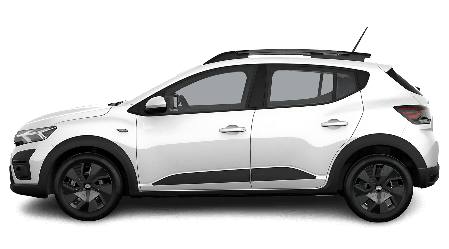 Seitenansicht eines Dacia Sandero