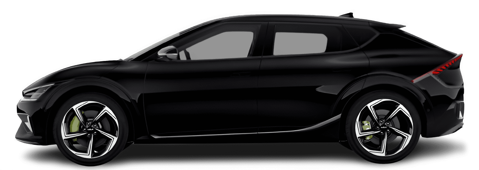 Seitenansicht eines Kia EV6
