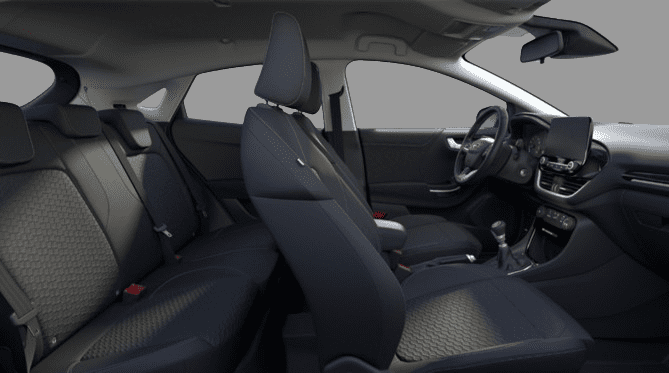 Seitenansicht eines Ford Puma