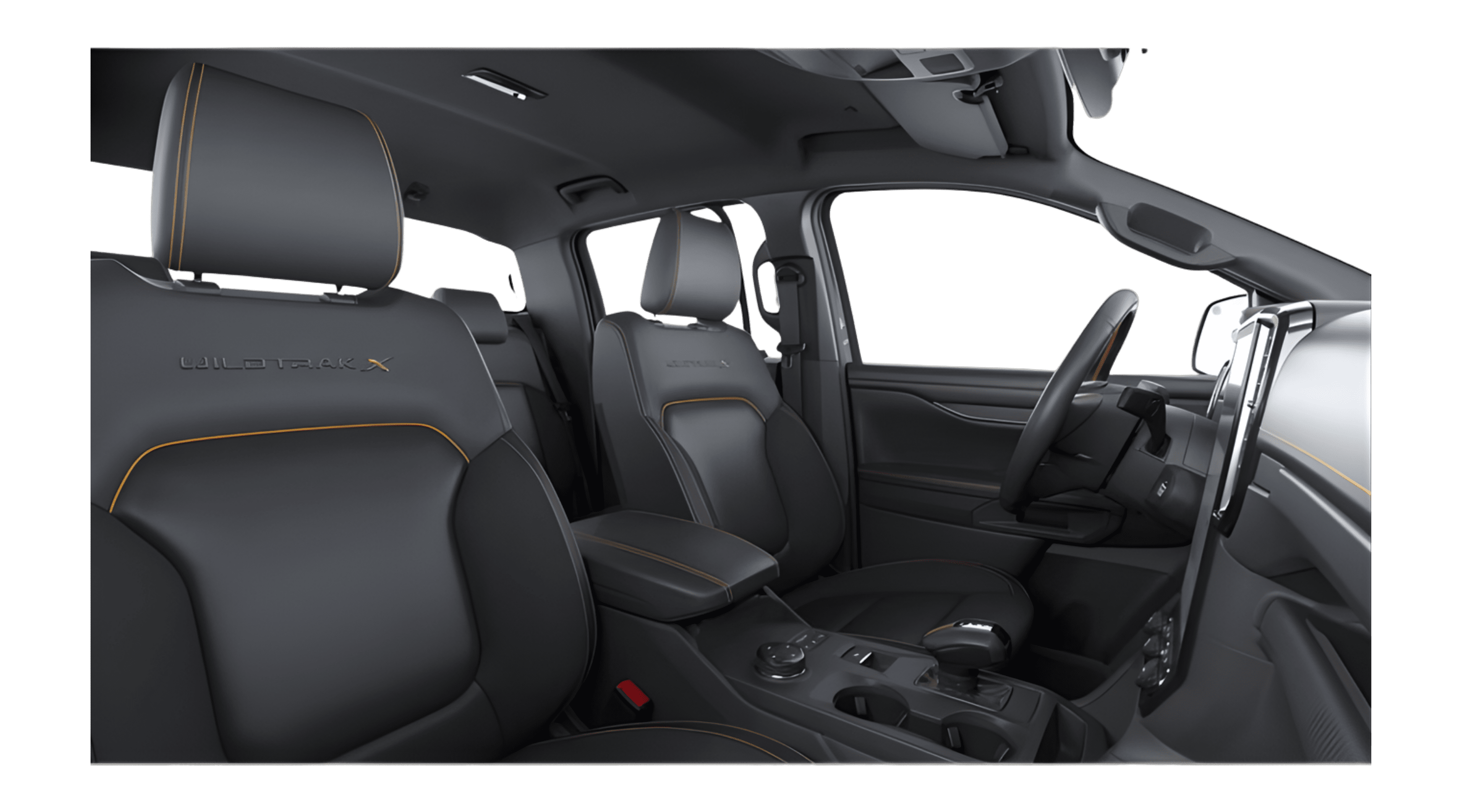 Vordersitze eines Ford Ranger