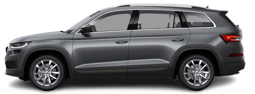 Seitenansicht eines Skoda Kodiaq