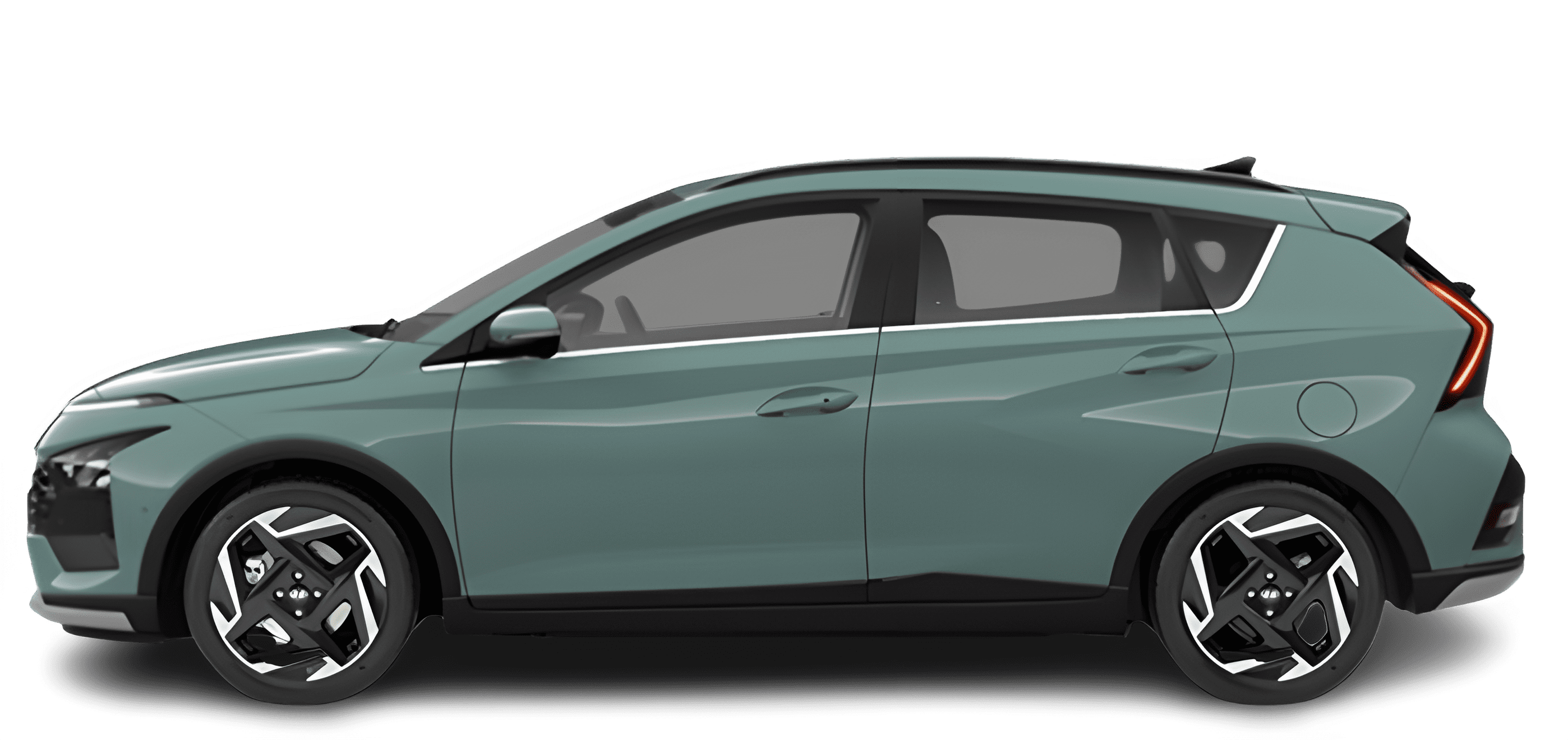 Seitenansicht eines Hyundai Bayon