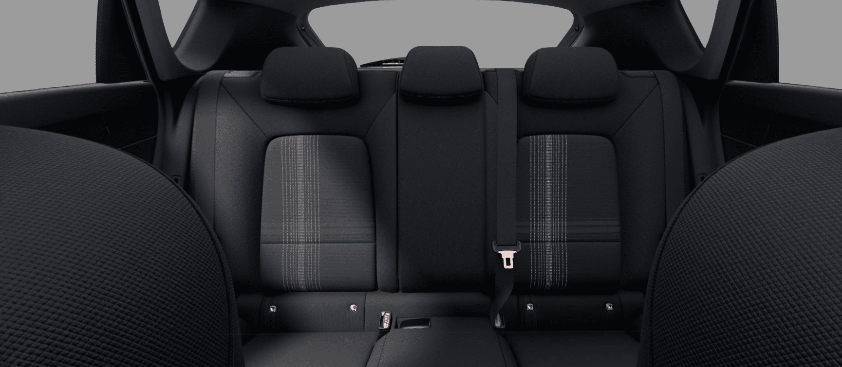 Ansicht der Rücksitze eines Hyundai Bayon