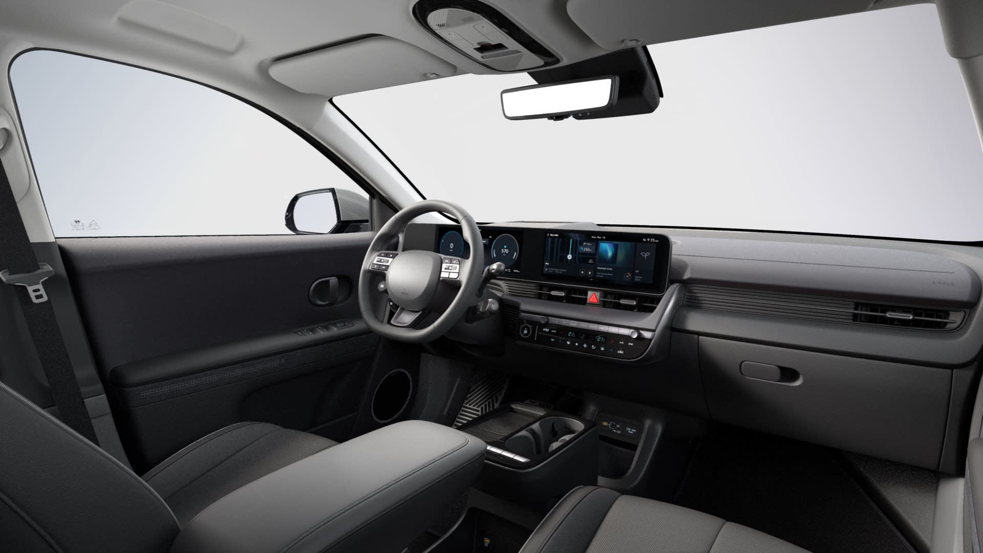 Ansicht des Armaturenbretts eines Hyundai IONIQ 5