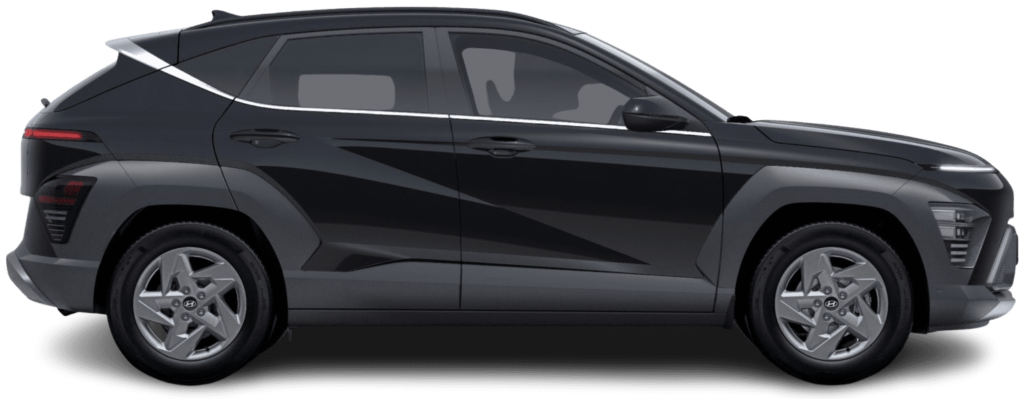 Seitenansicht eines Hyundai Kona