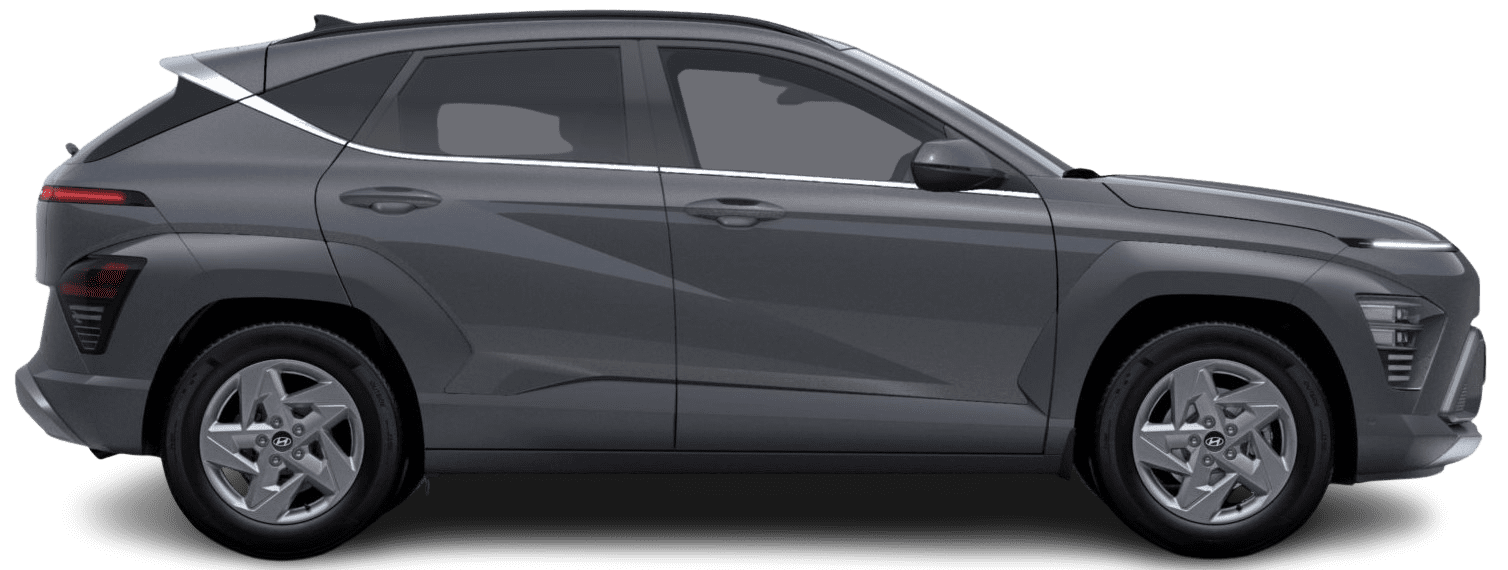Seitenansicht eines Hyundai Kona