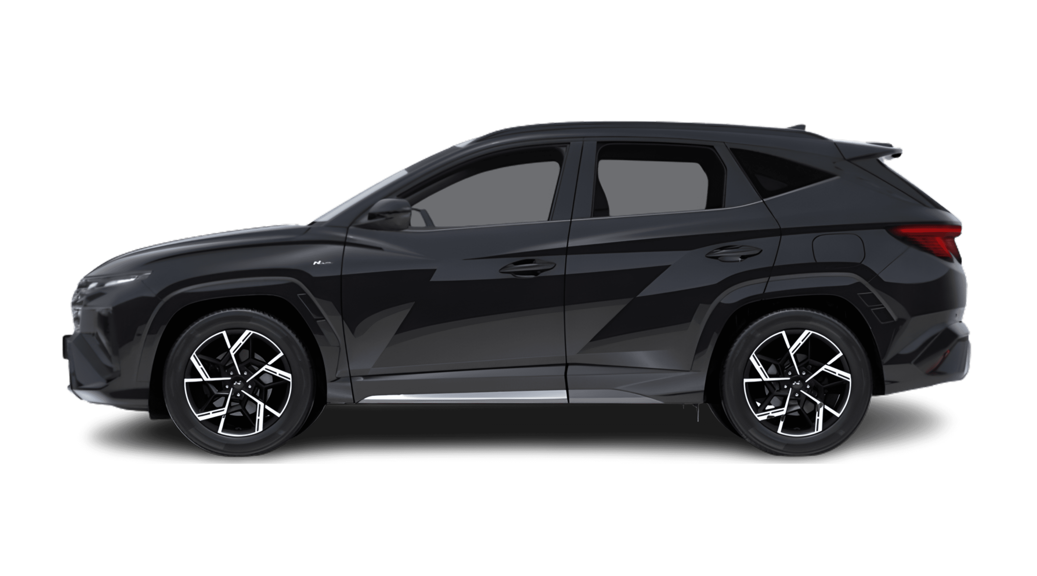 Seitenansicht eines Hyundai Tucson