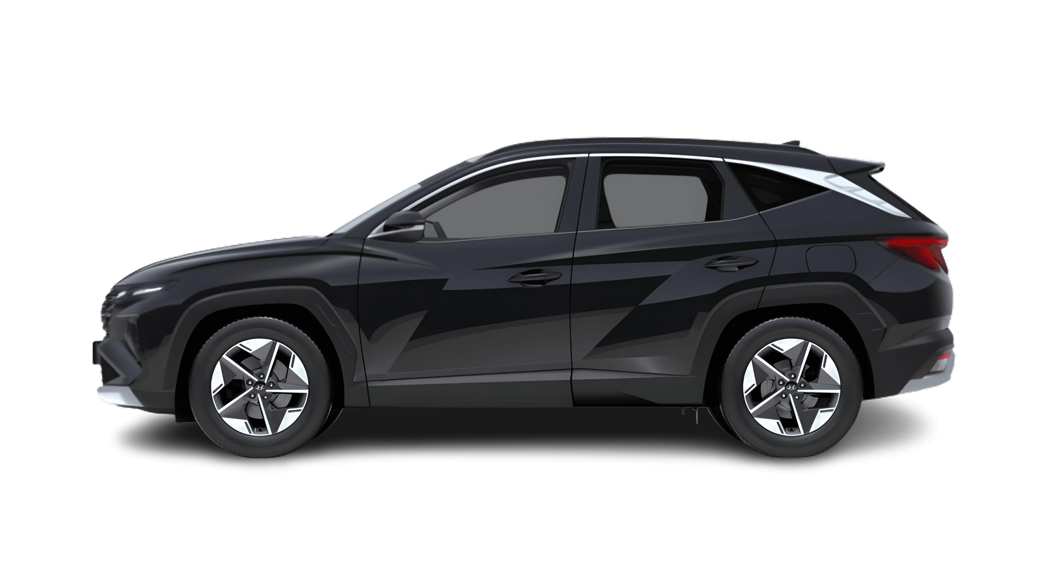 Seitenansicht eines Hyundai Tucson