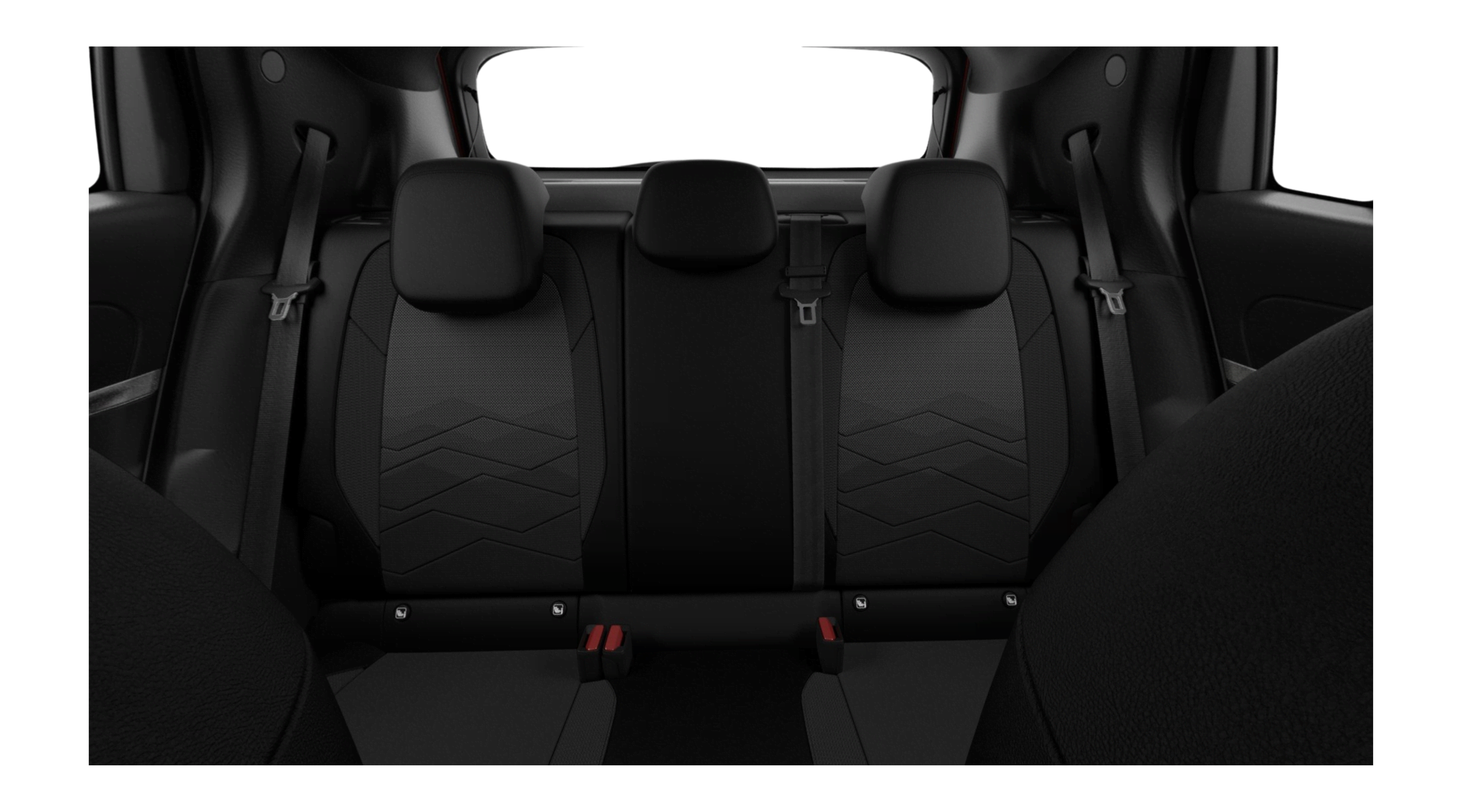 Vordersitze eines Jeep Avenger