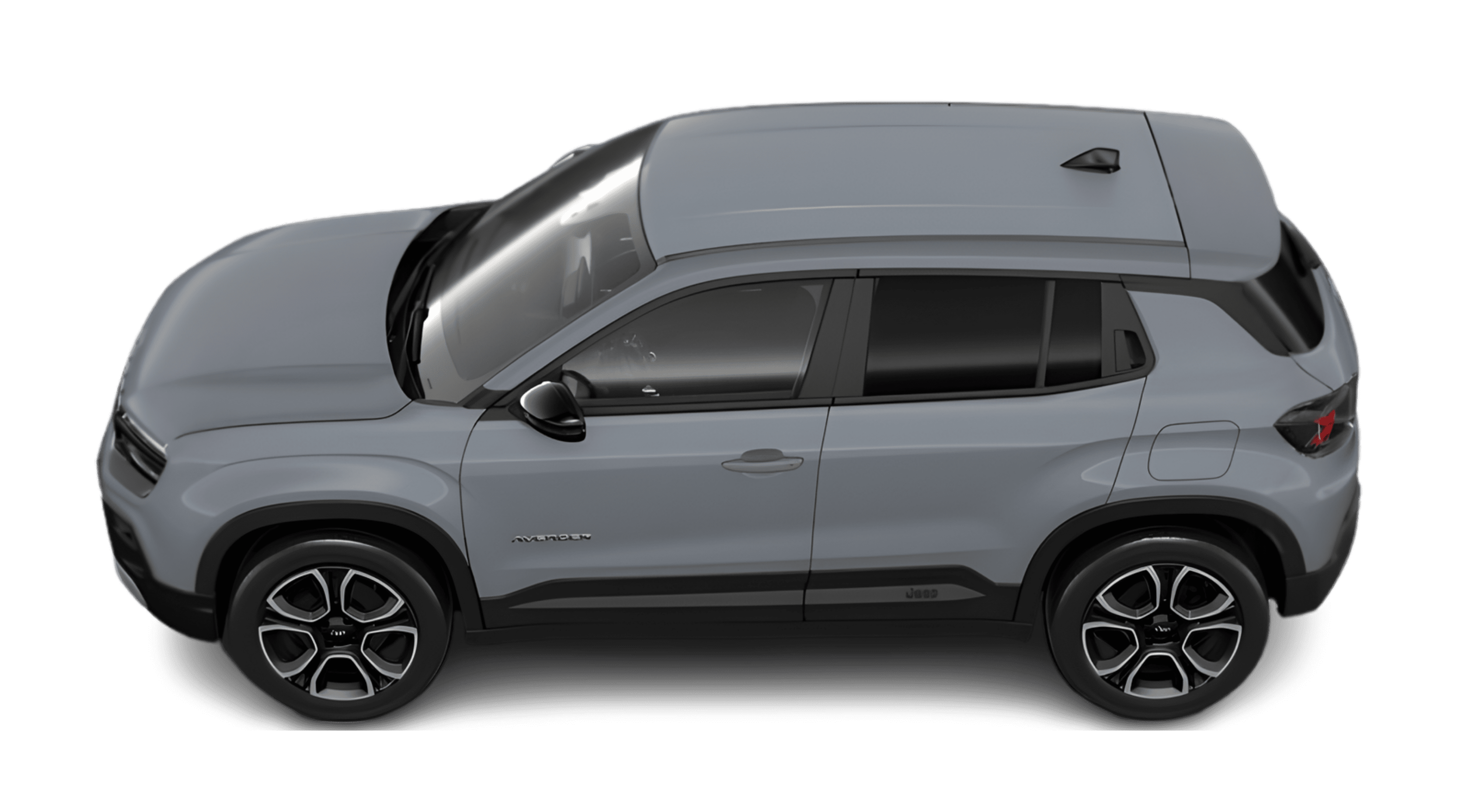 Seitenansicht eines Jeep Avenger