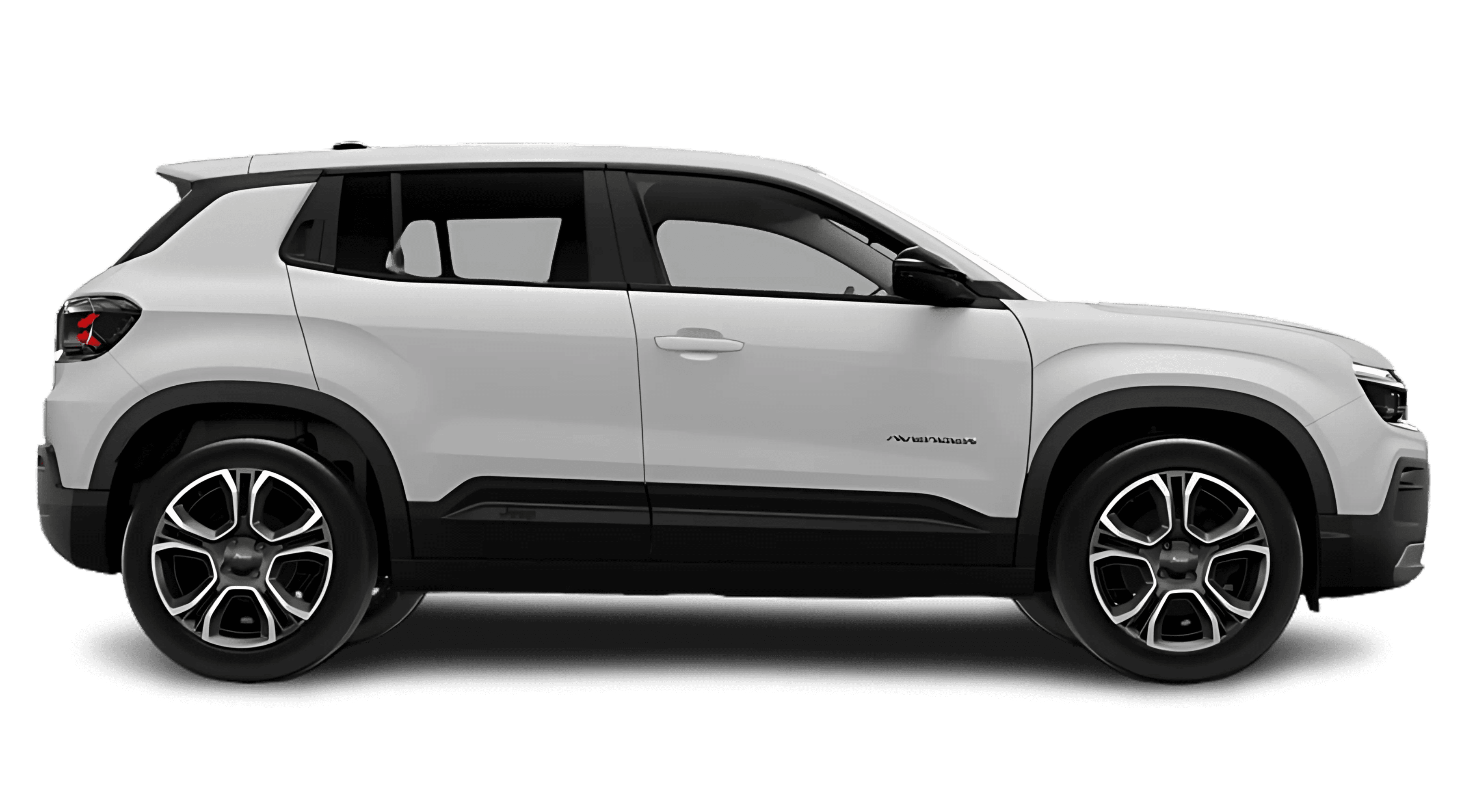 Seitenansicht eines Jeep Avenger