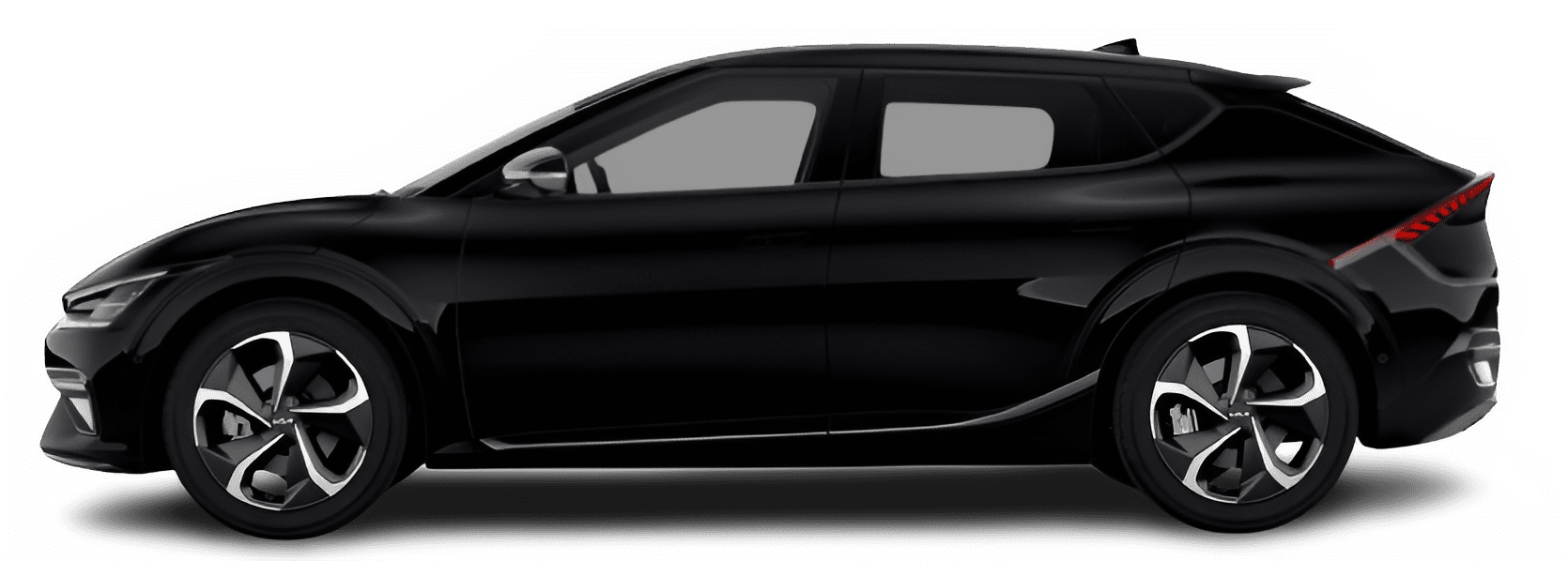 Seitenansicht eines Kia EV6