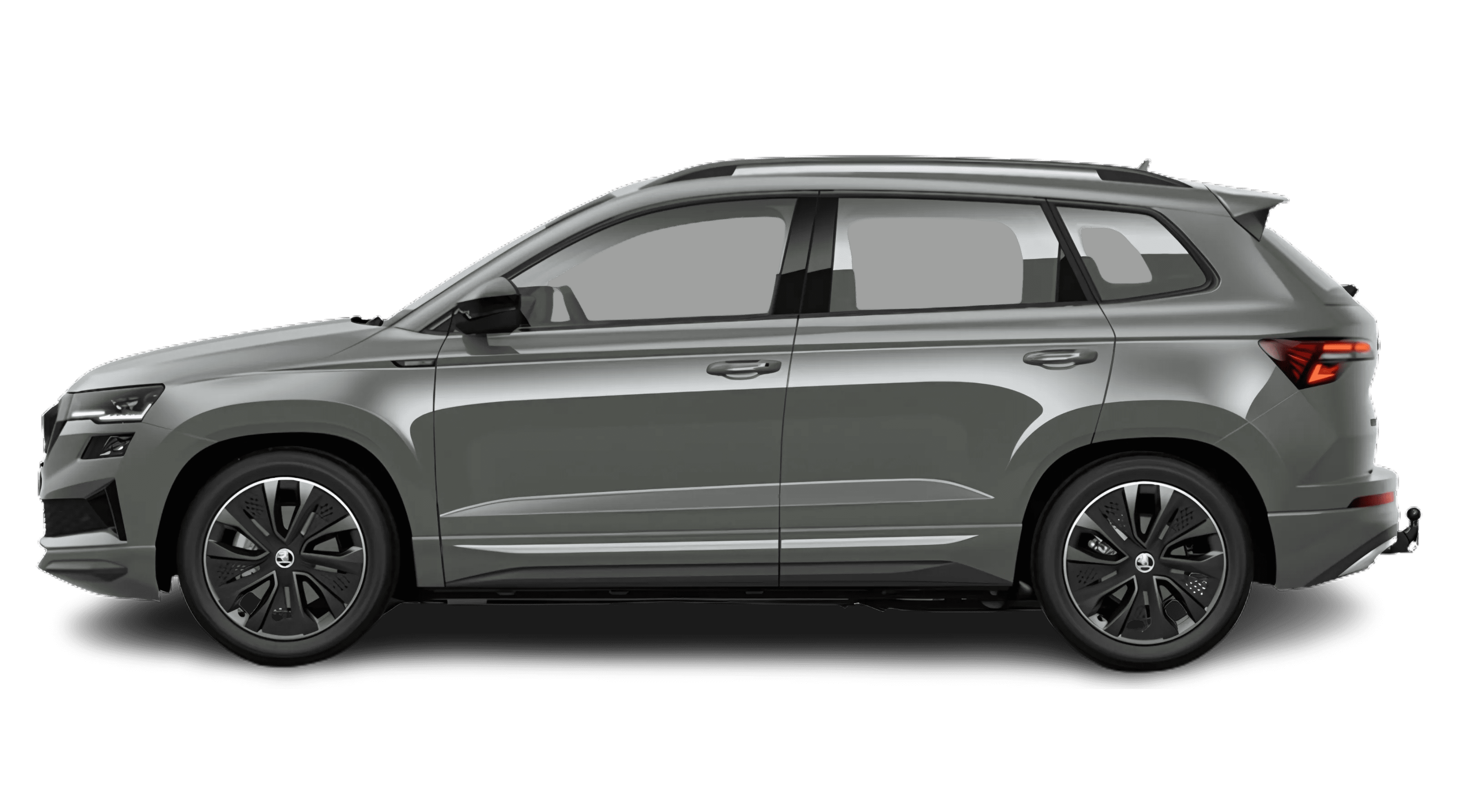 Seitenansicht eines Skoda Karoq
