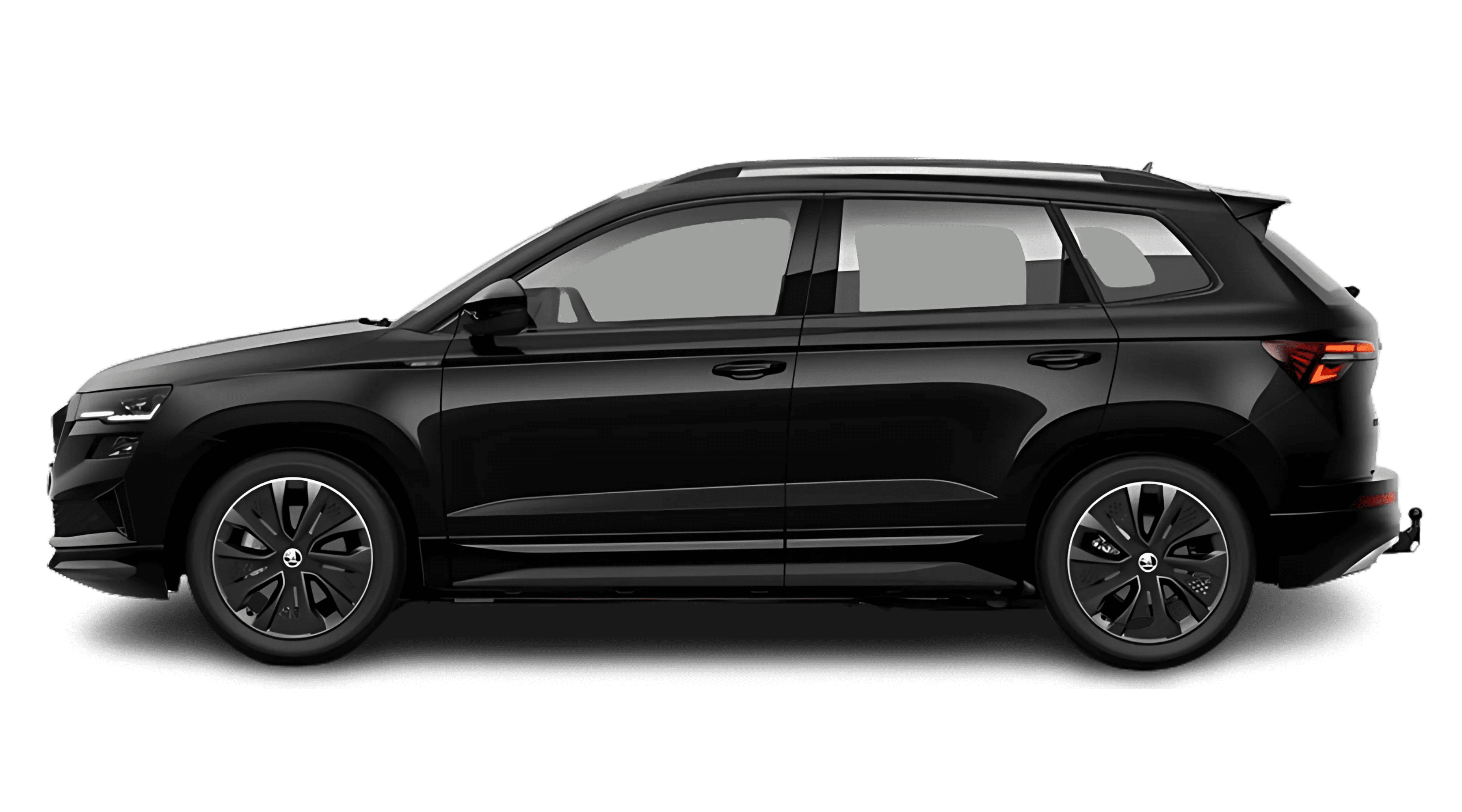 Seitenansicht eines Skoda Karoq