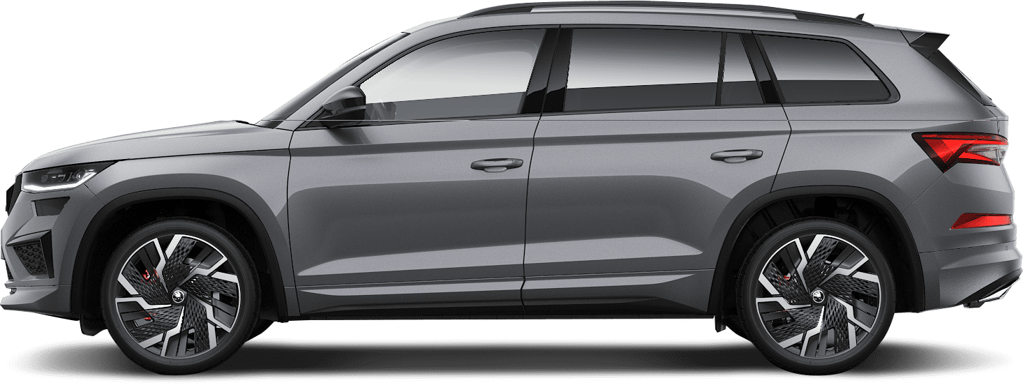 Seitenansicht eines Skoda Kodiaq
