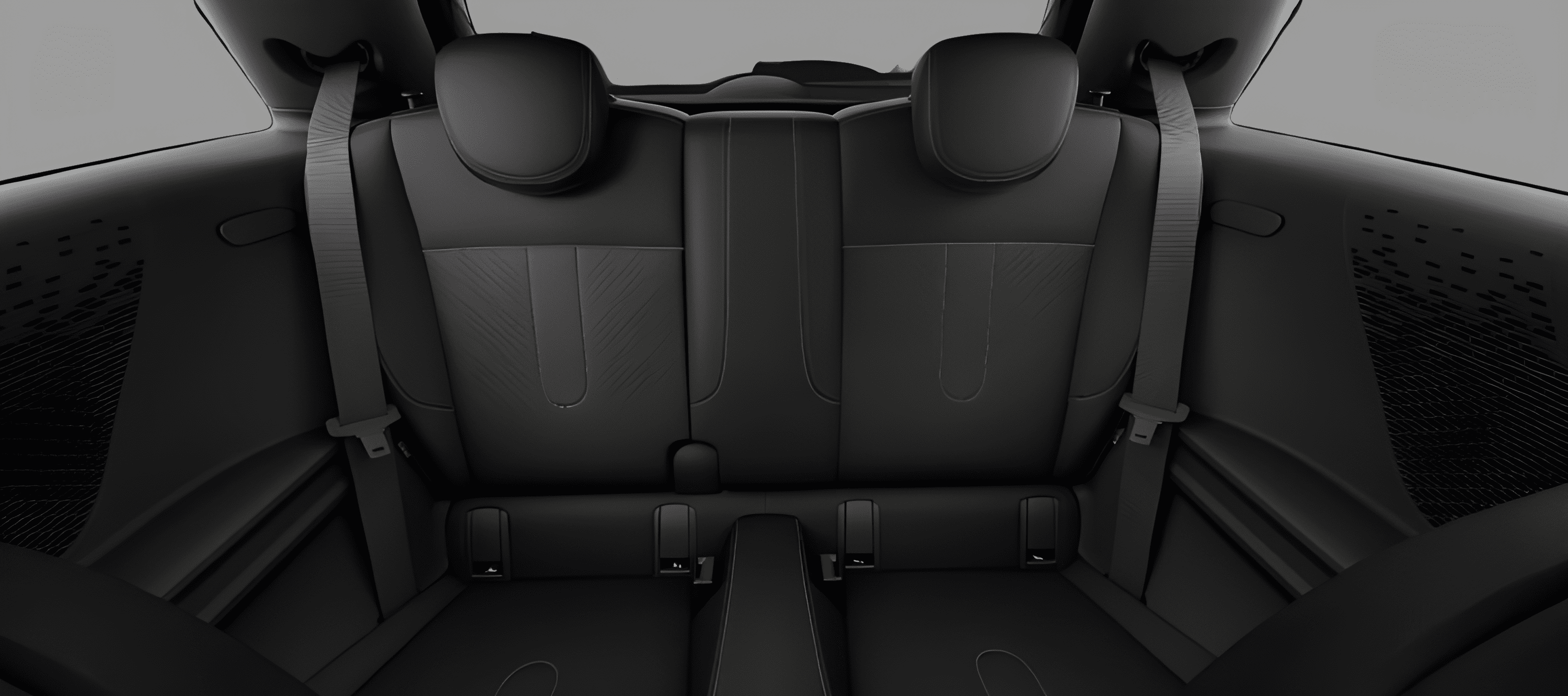 Ansicht der Rücksitze eines MINI COOPER