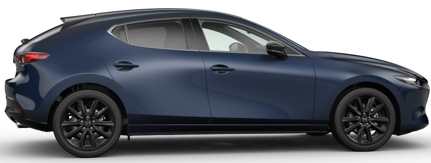 Seitenansicht eines Mazda Mazda3