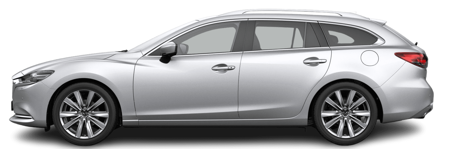 Seitenansicht eines Mazda Mazda6