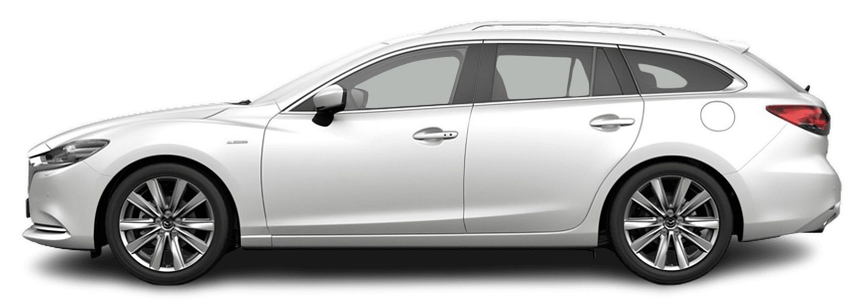 Seitenansicht eines Mazda Mazda6