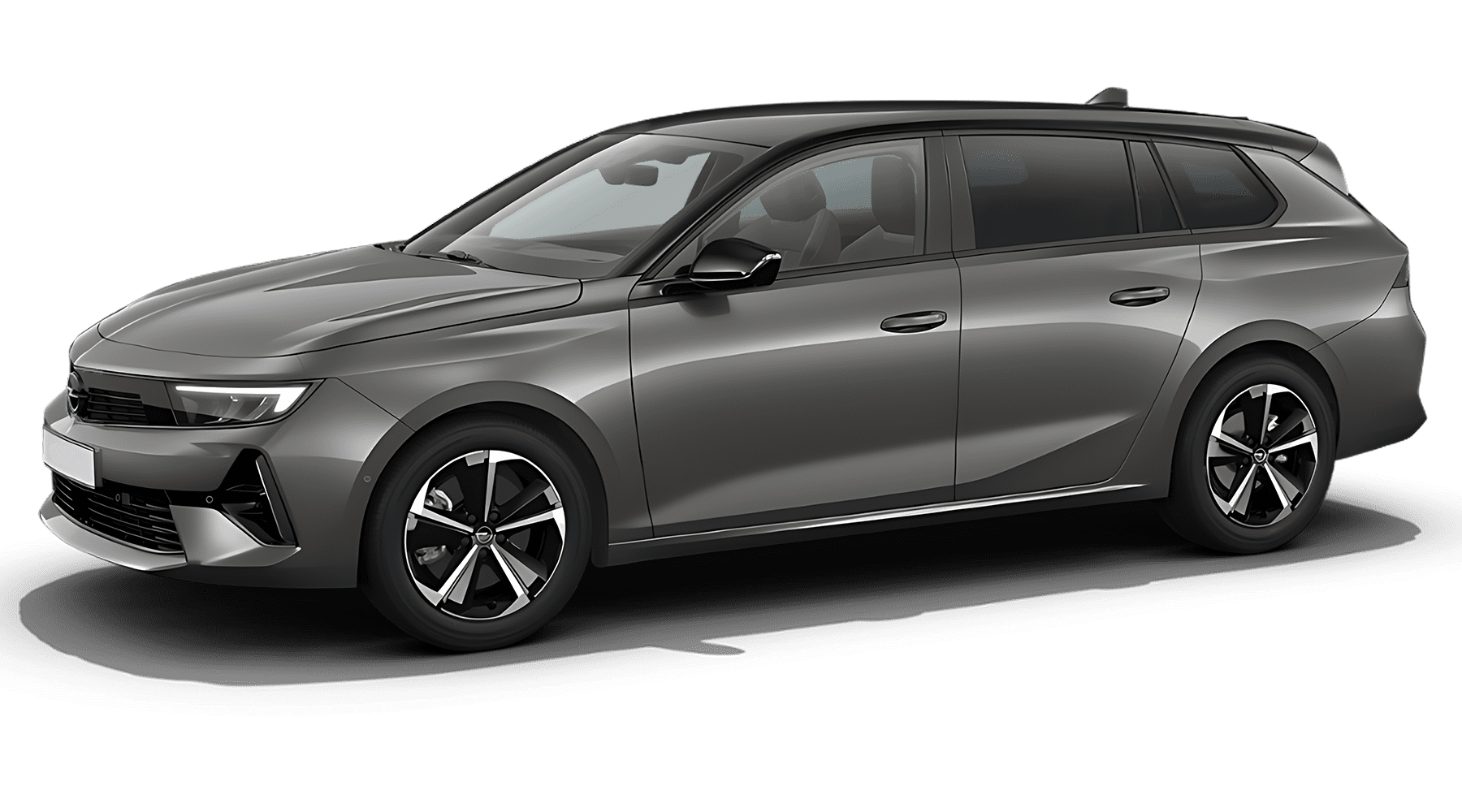 Seitenansicht eines Opel Astra
