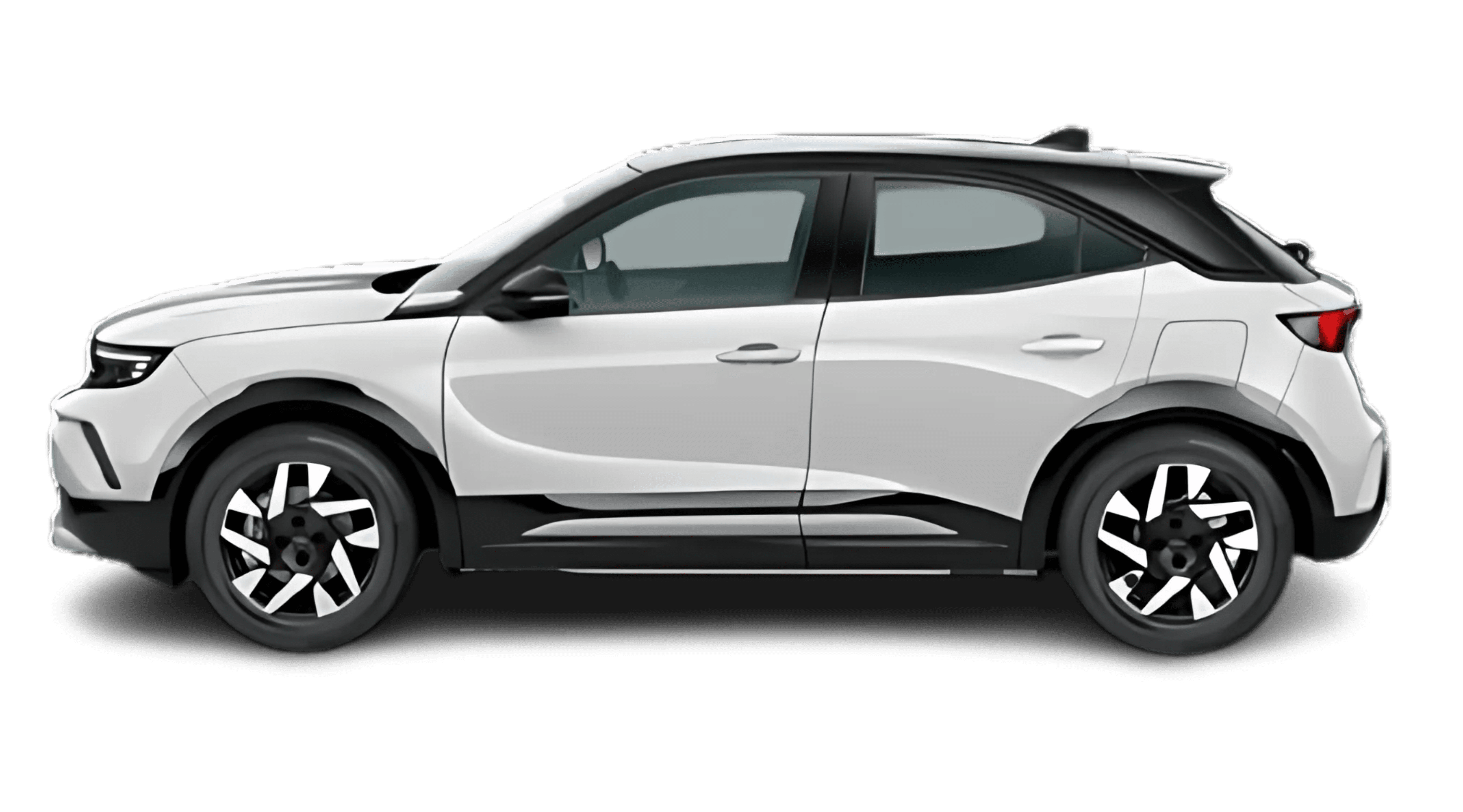 Seitenansicht eines Opel Mokka