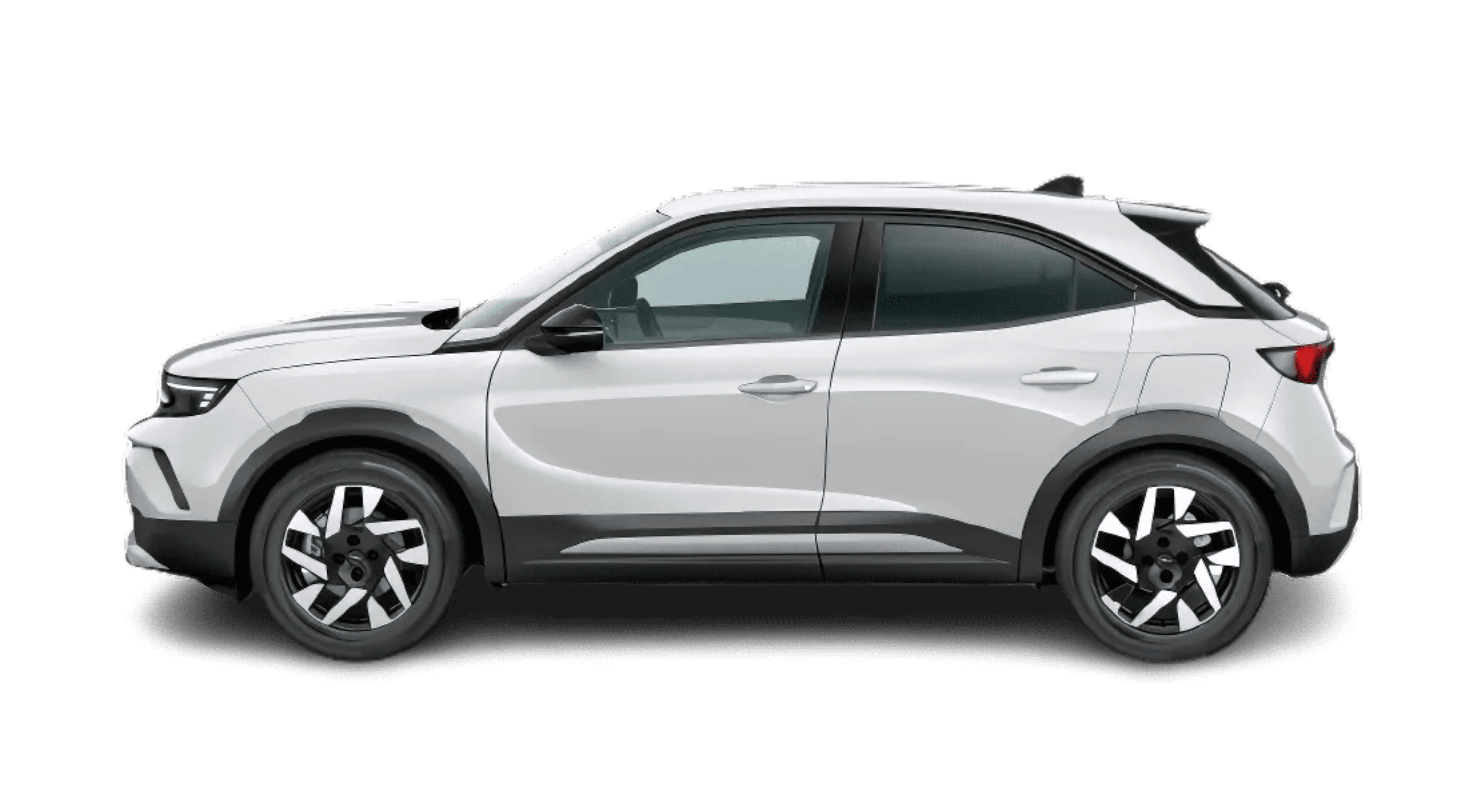 Seitenansicht eines Opel Mokka