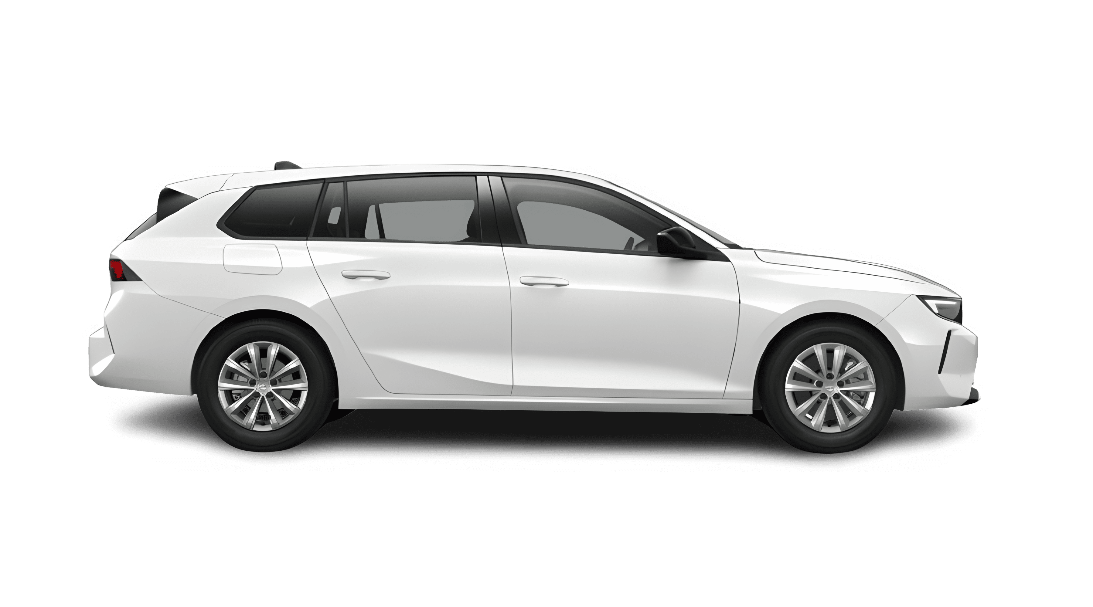 Seitenansicht eines Opel Astra