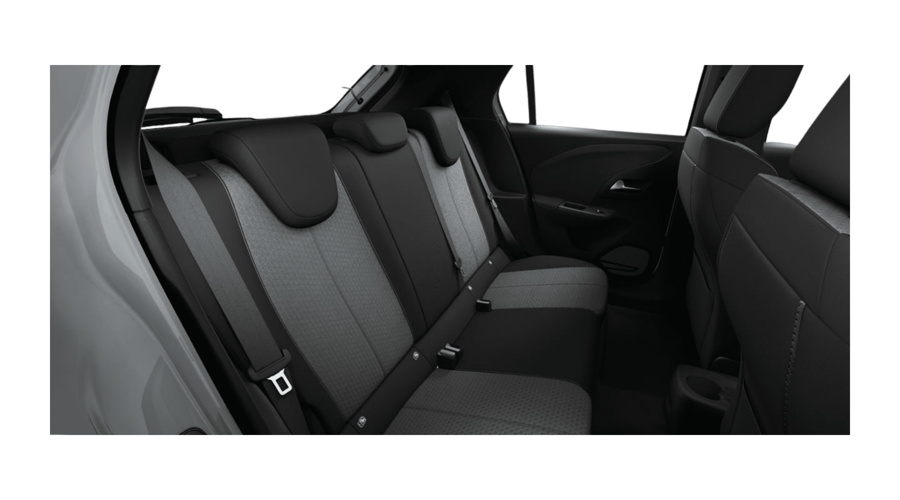 Rücksitzbank eines Opel Corsa