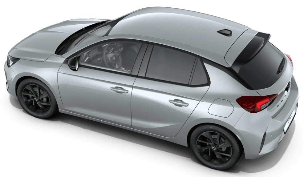 Seitenansicht eines Opel Corsa