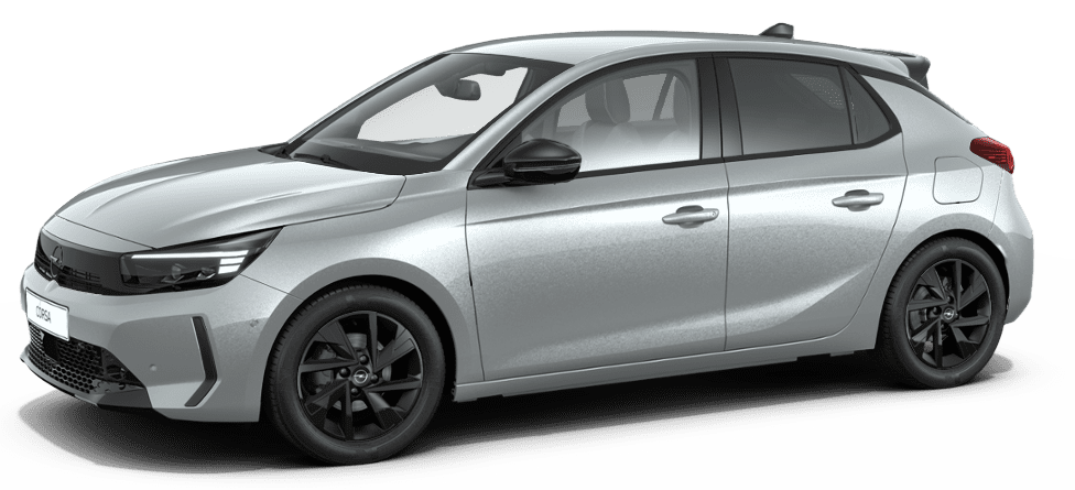 Seitenansicht eines Opel Corsa