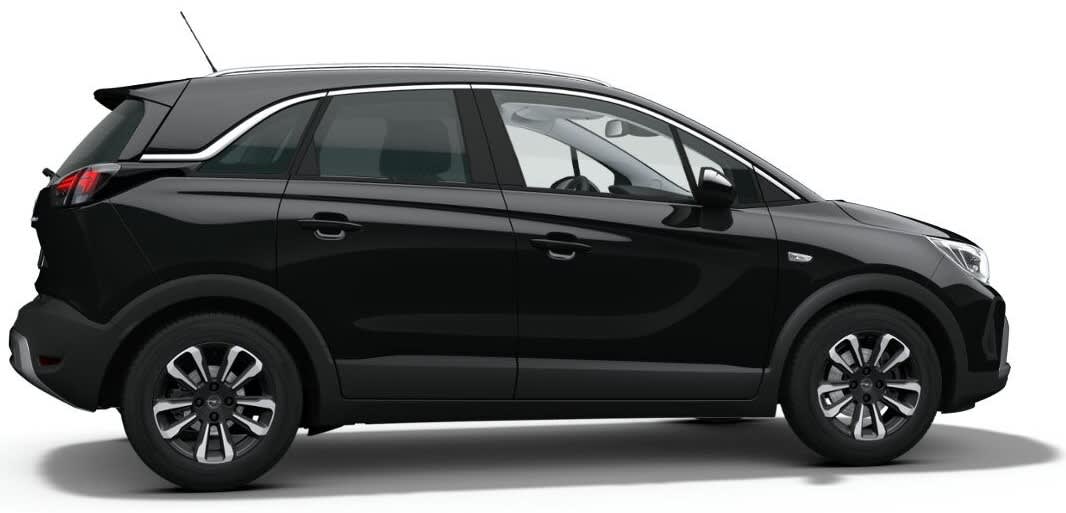 Seitenansicht eines Opel Crossland