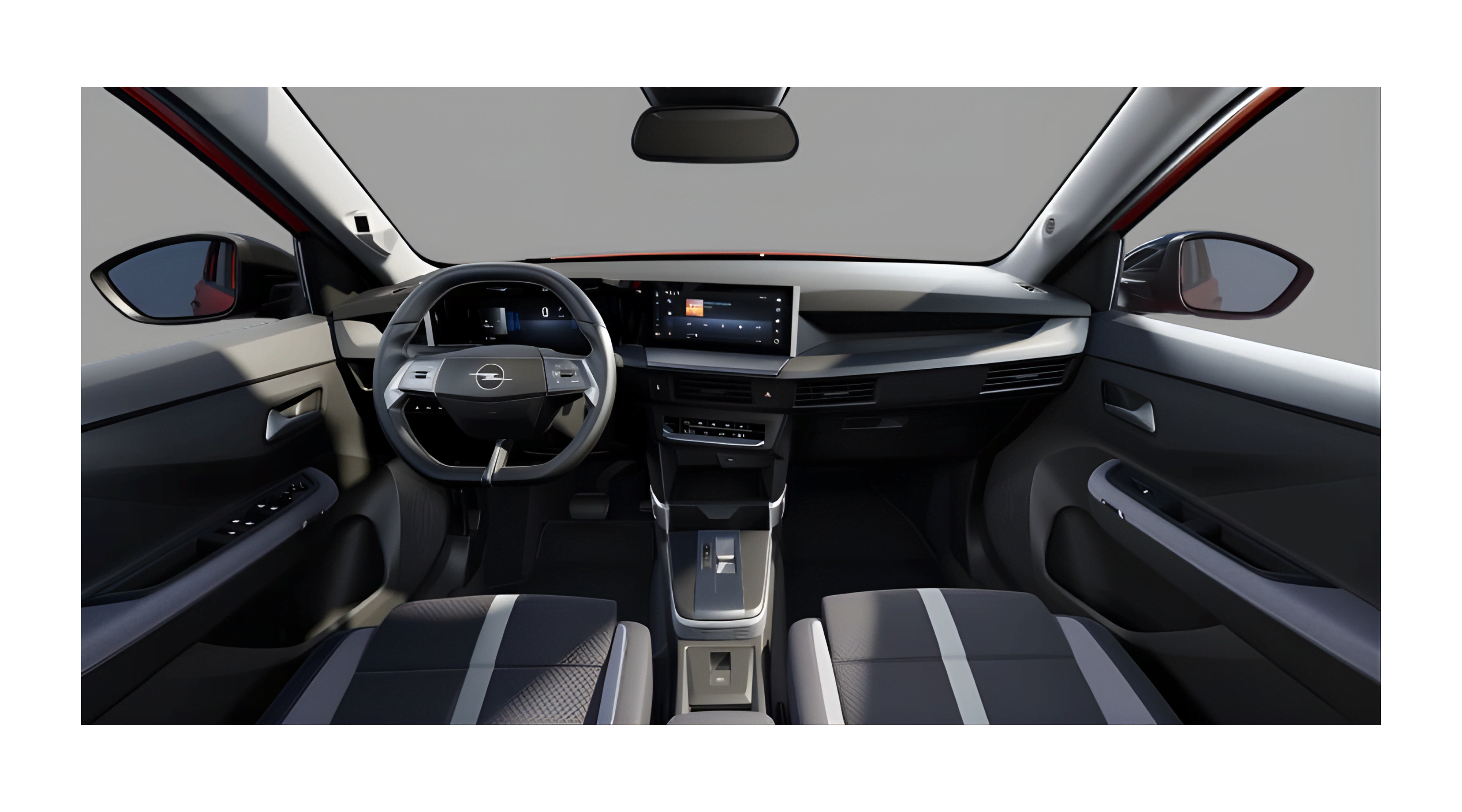 Armaturenbrett eines Opel Frontera