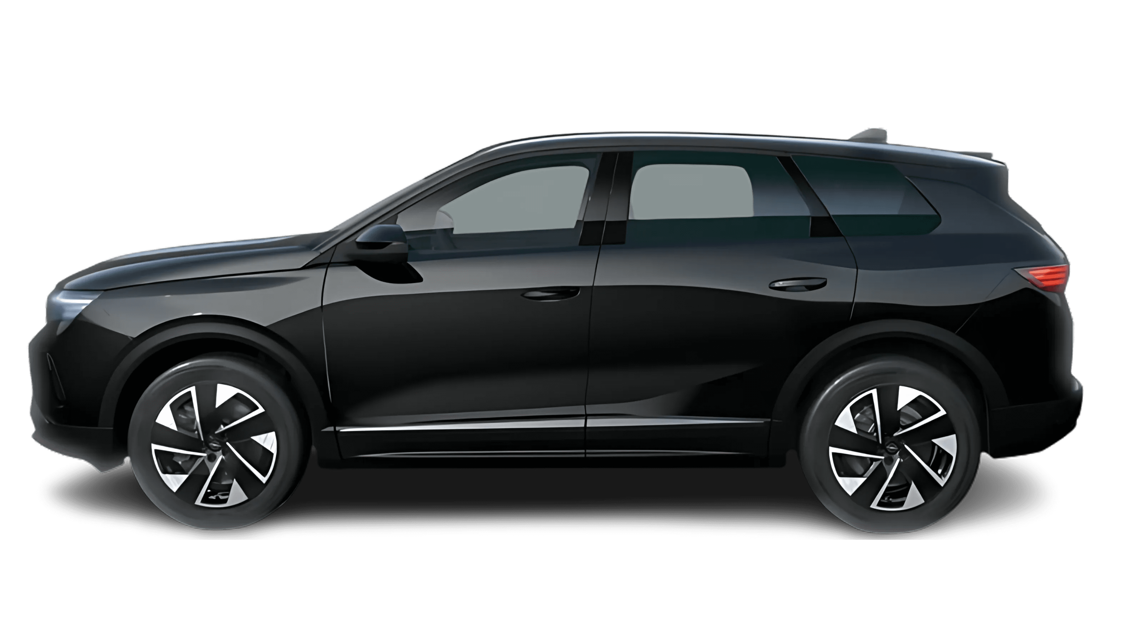 Seitenansicht eines Opel Grandland