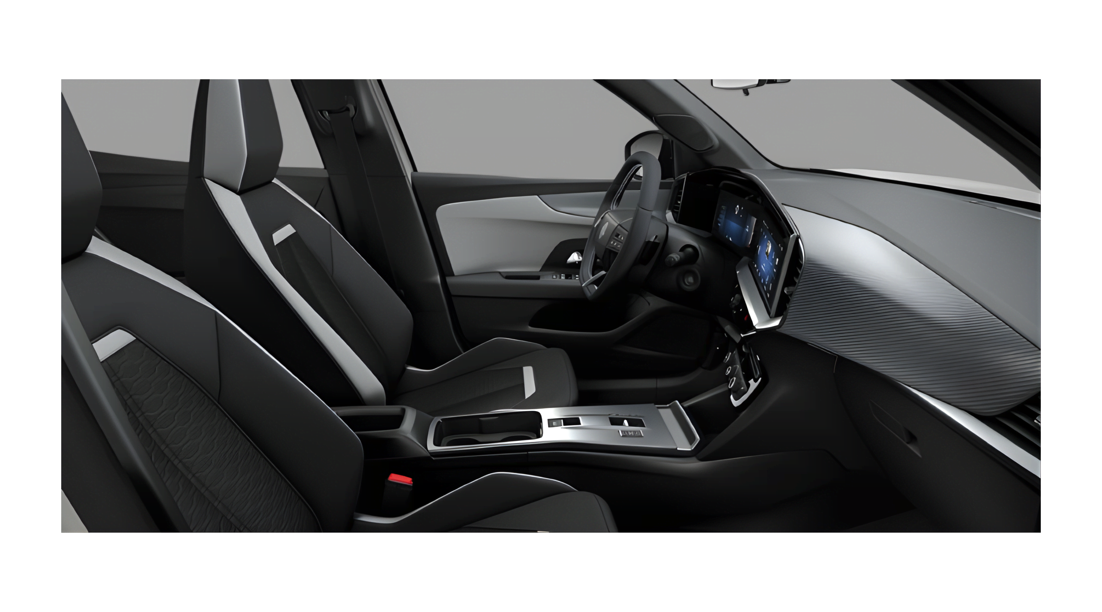 Vordersitze eines Opel Mokka