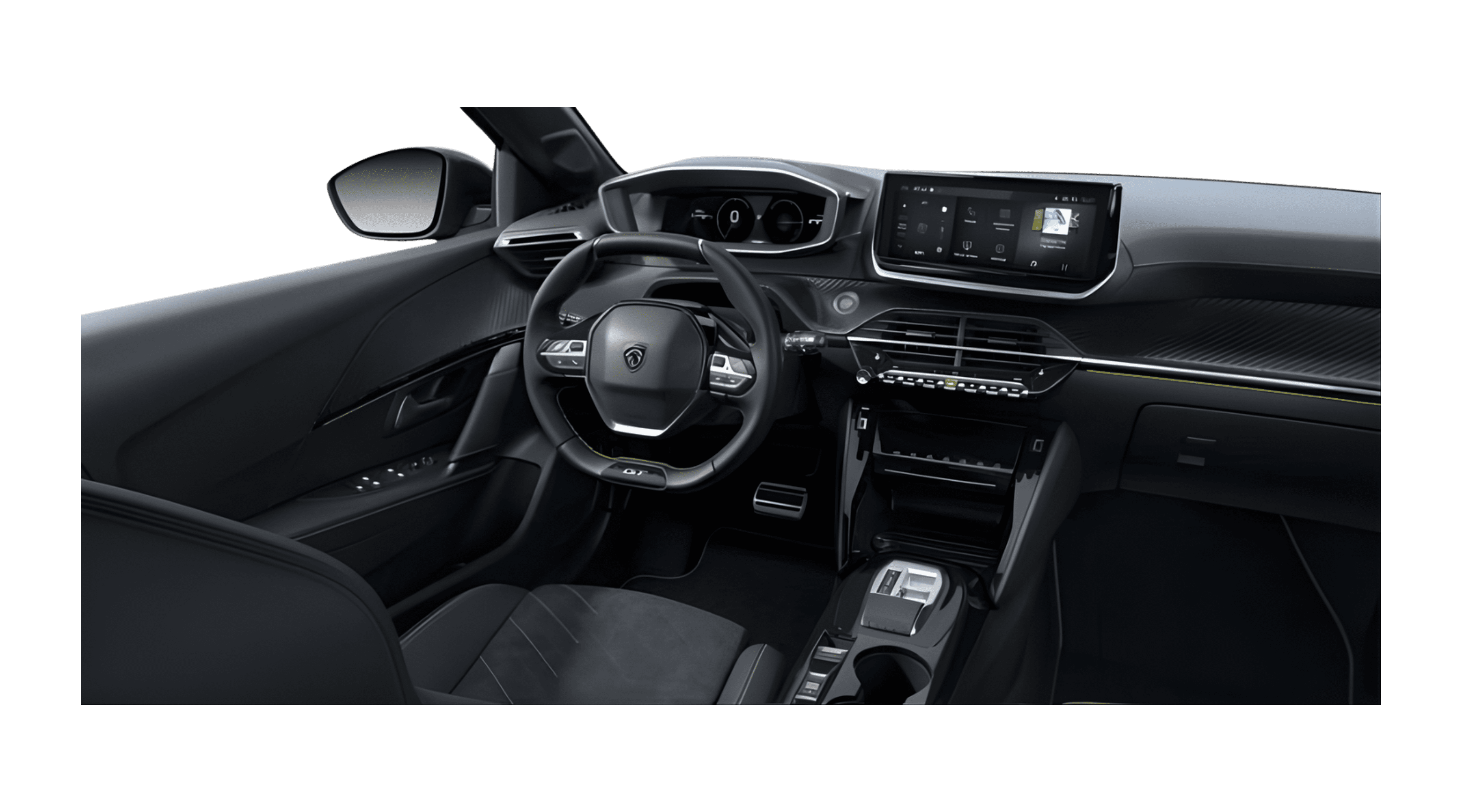 Armaturenbrett eines Peugeot 208