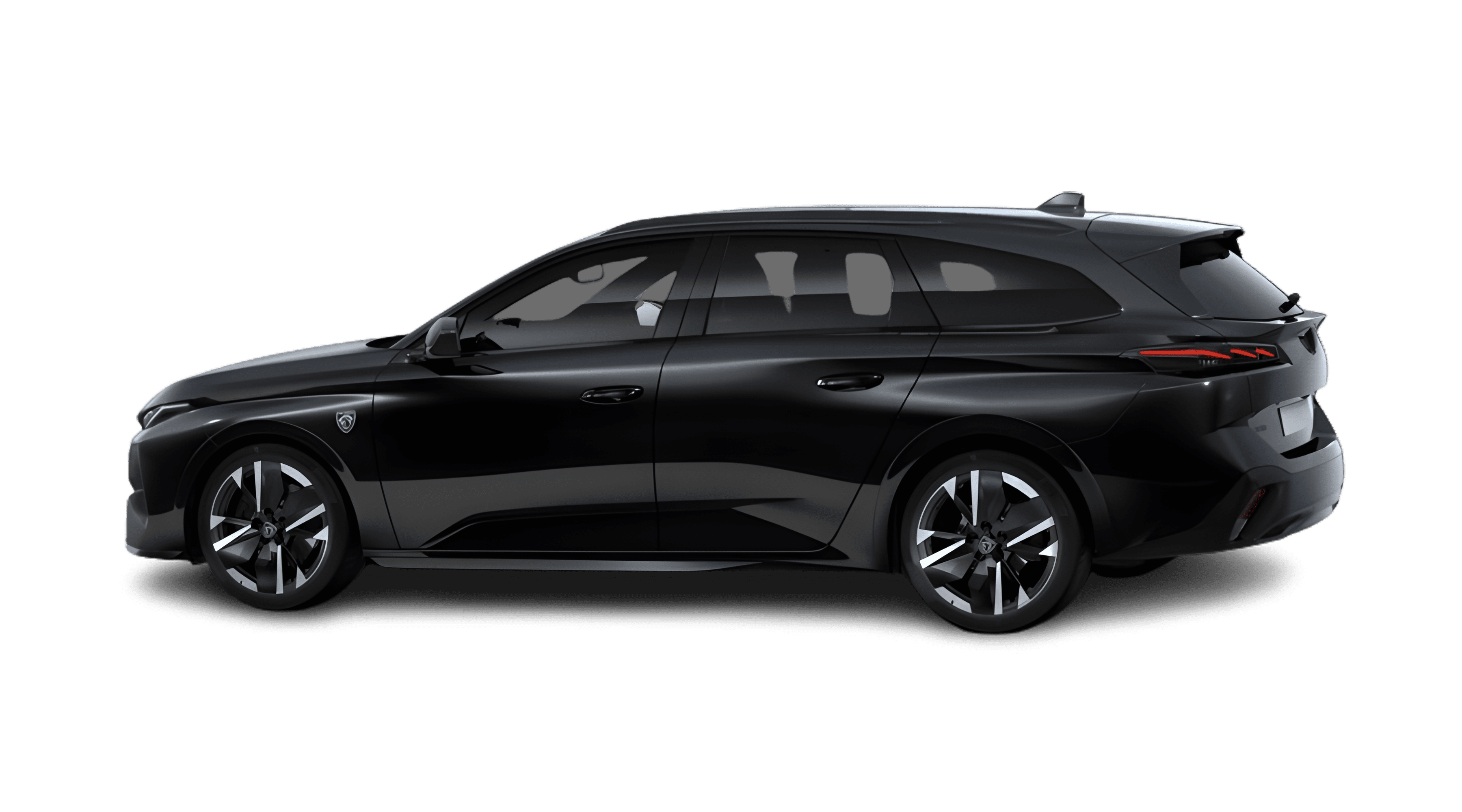 Seitenansicht eines Peugeot 308