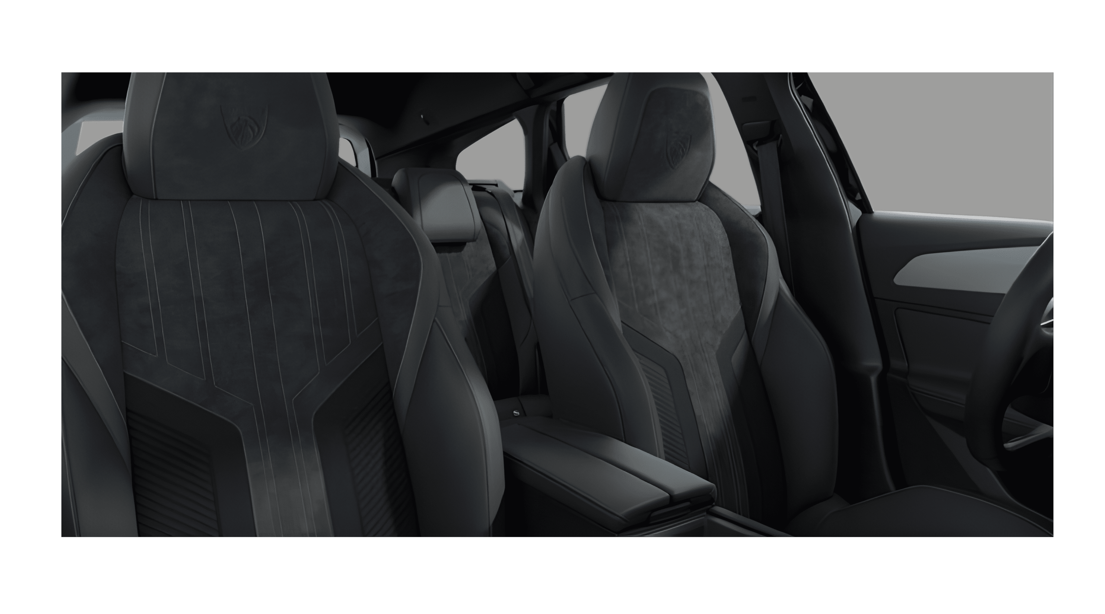 Vordersitze eines Peugeot 308