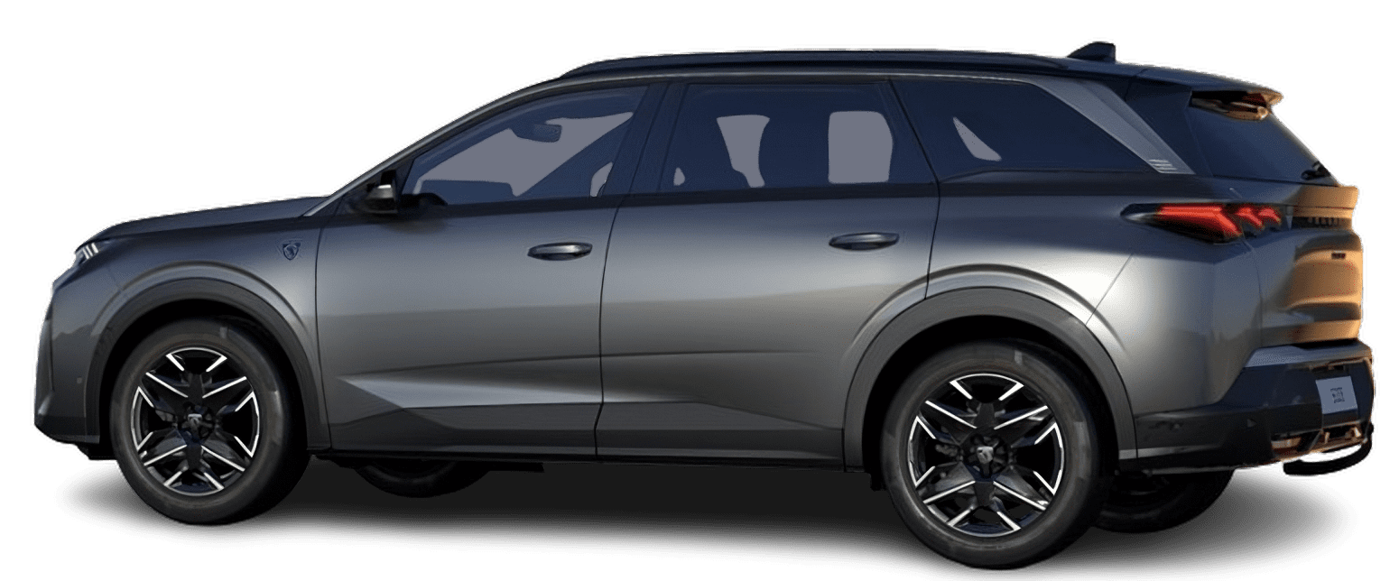 Seitenansicht eines Peugeot 5008