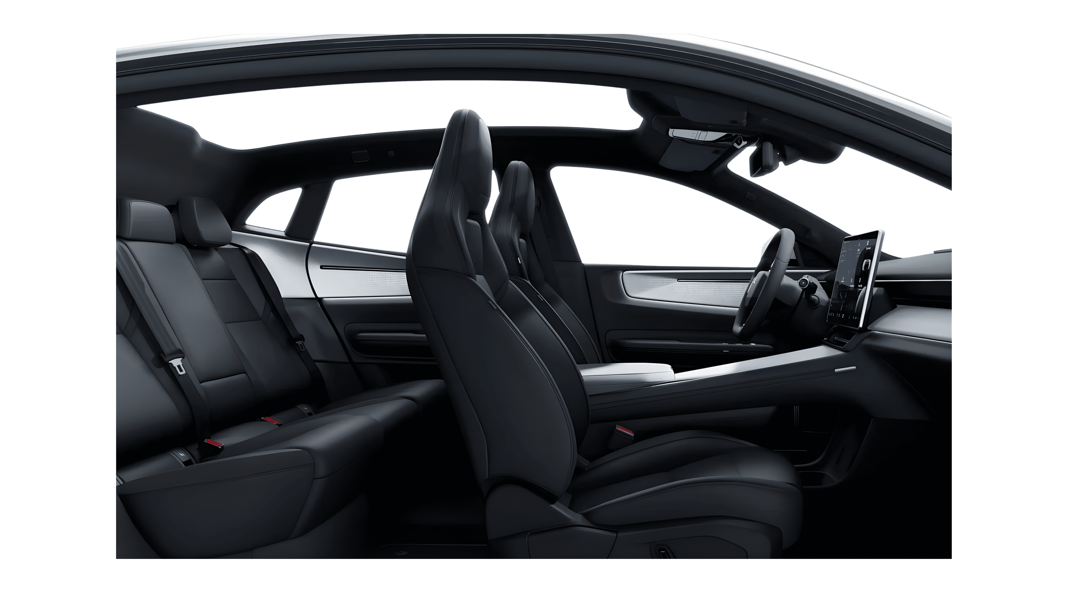 Vordersitze eines Polestar 4