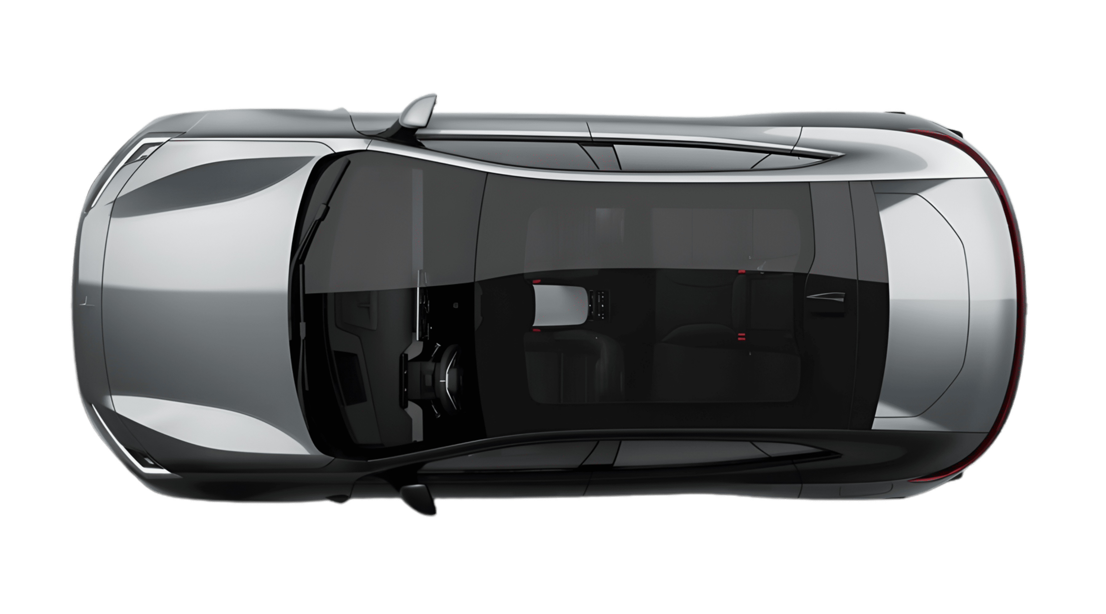 Heckansicht eines Polestar 4