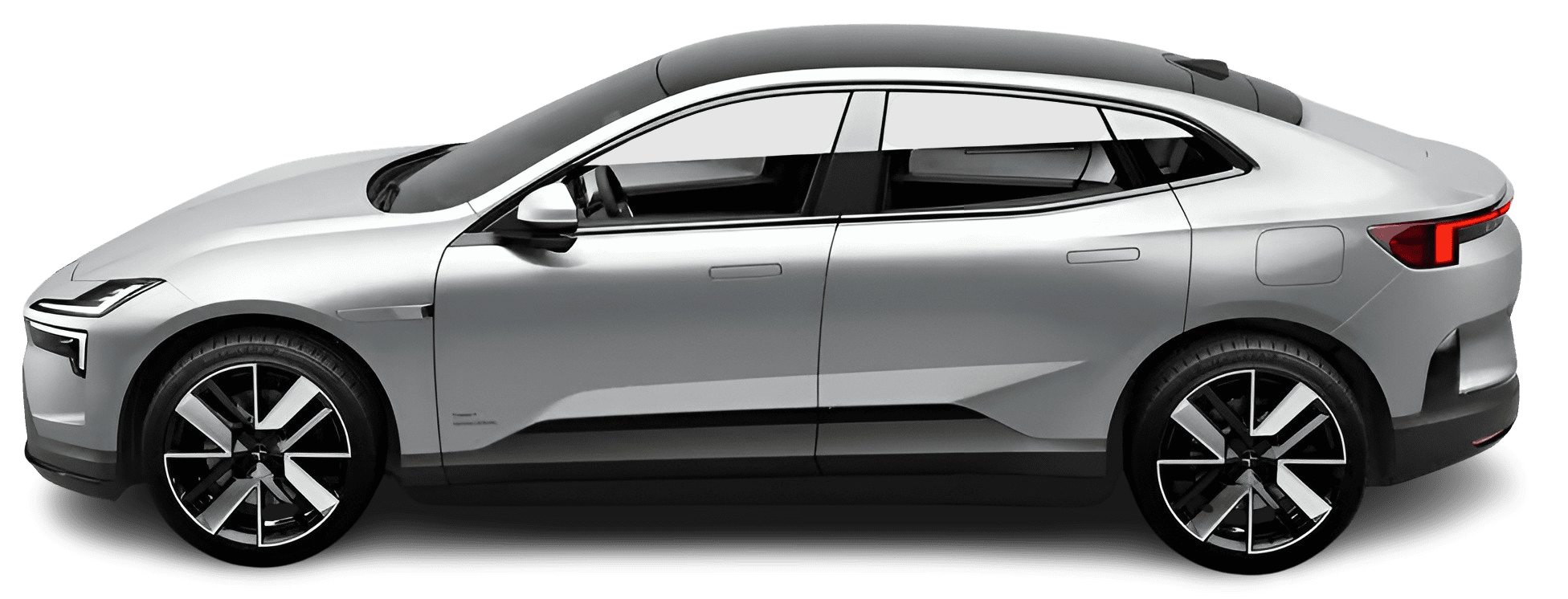 Seitenansicht eines Polestar 4
