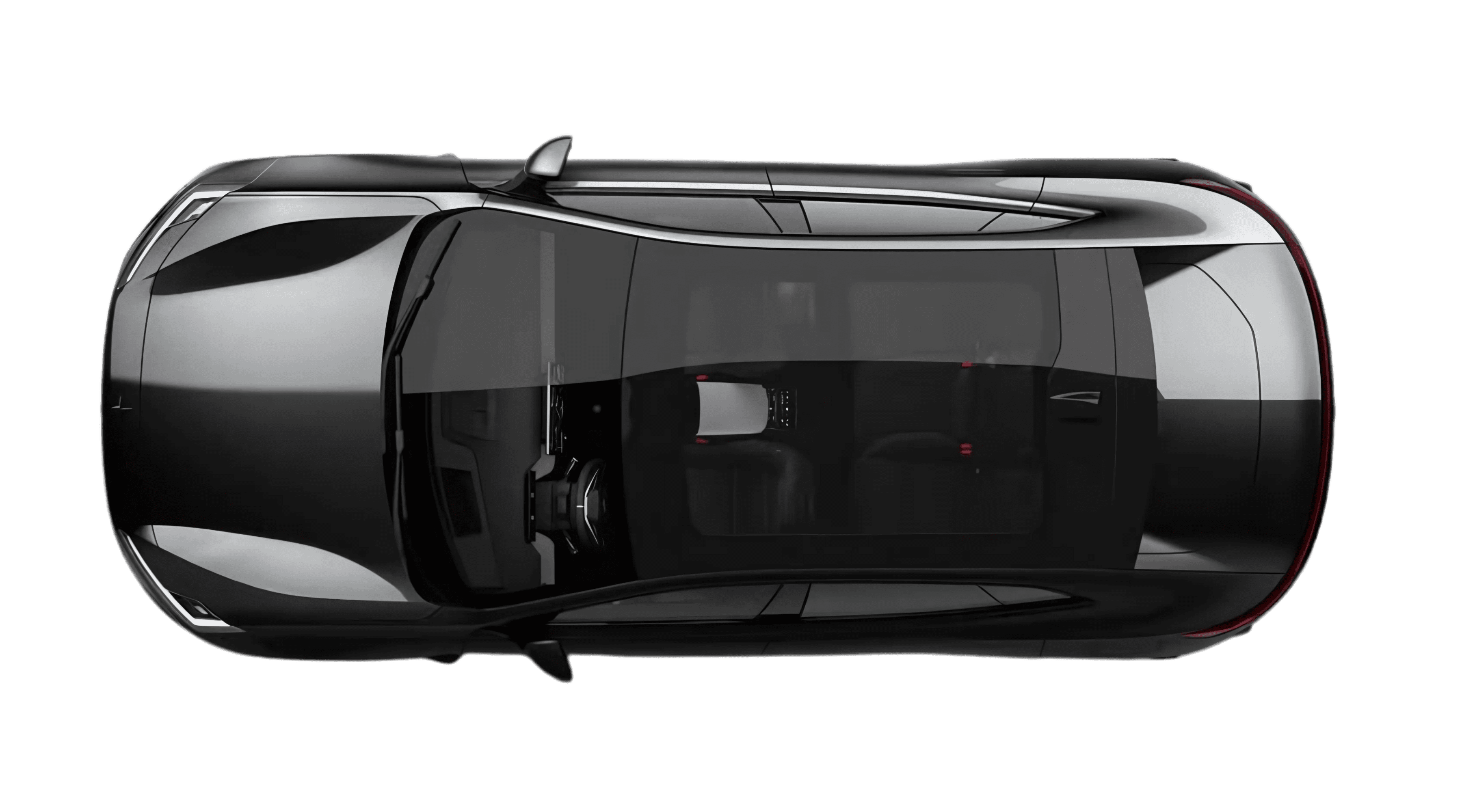 Heckansicht auf einen Polestar 4