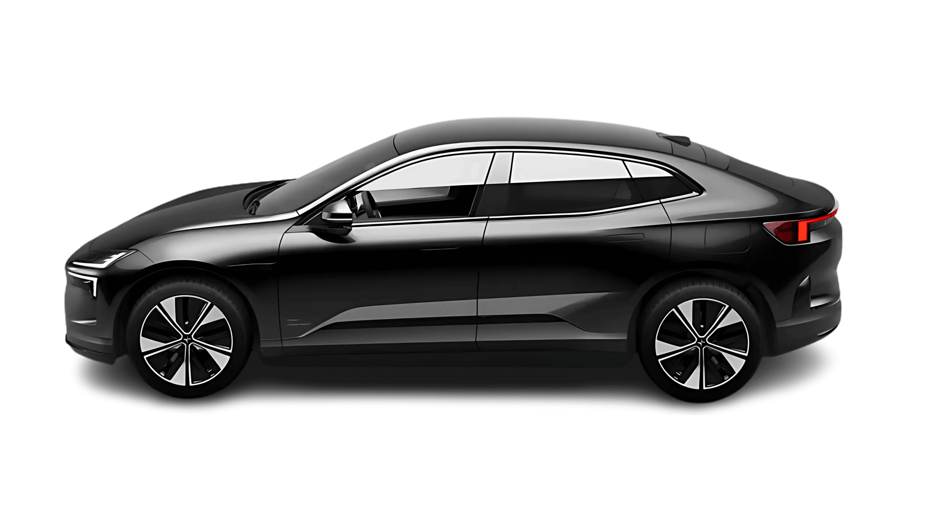 Seitenansicht eines Polestar 4