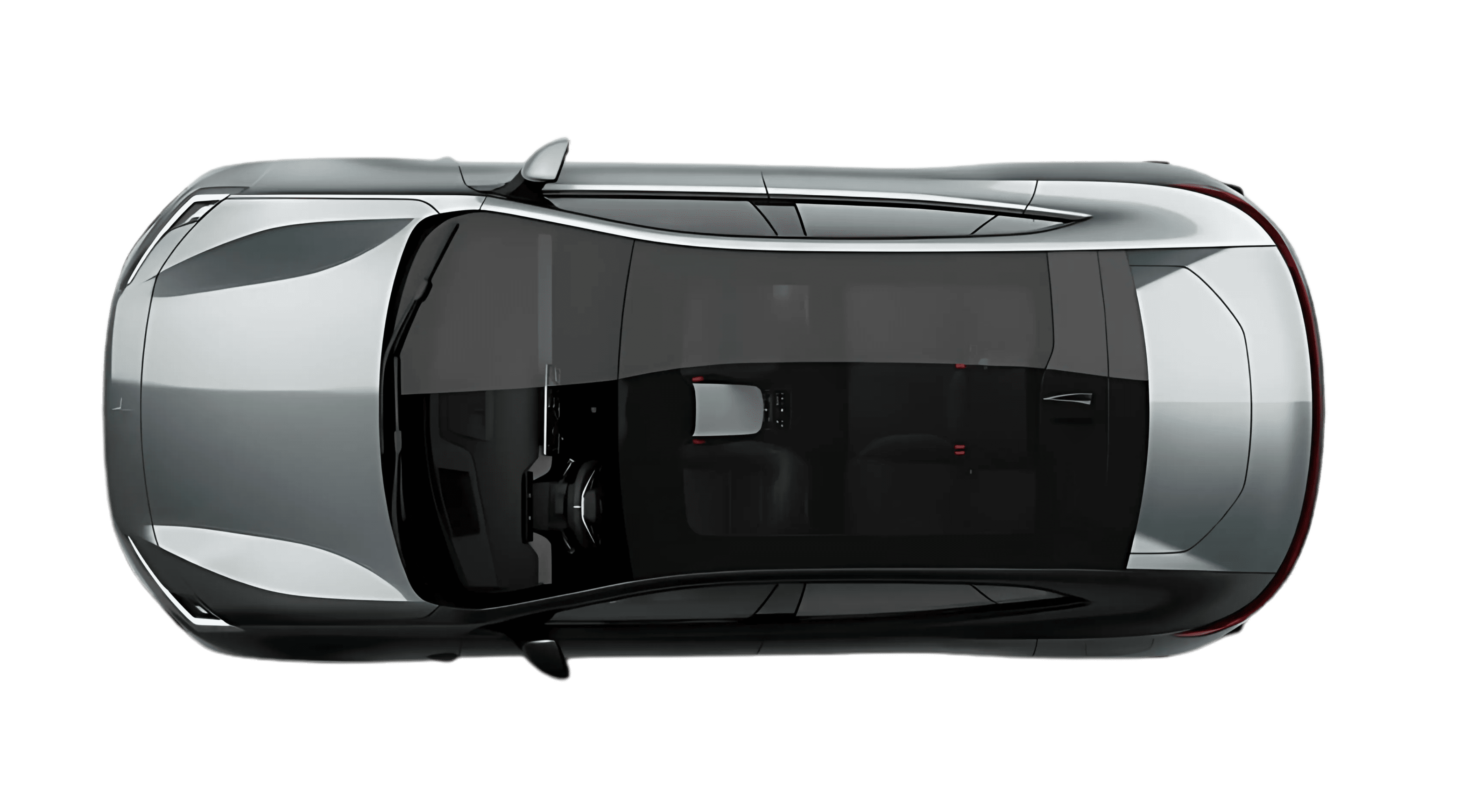 Heckansicht auf einen Polestar 4