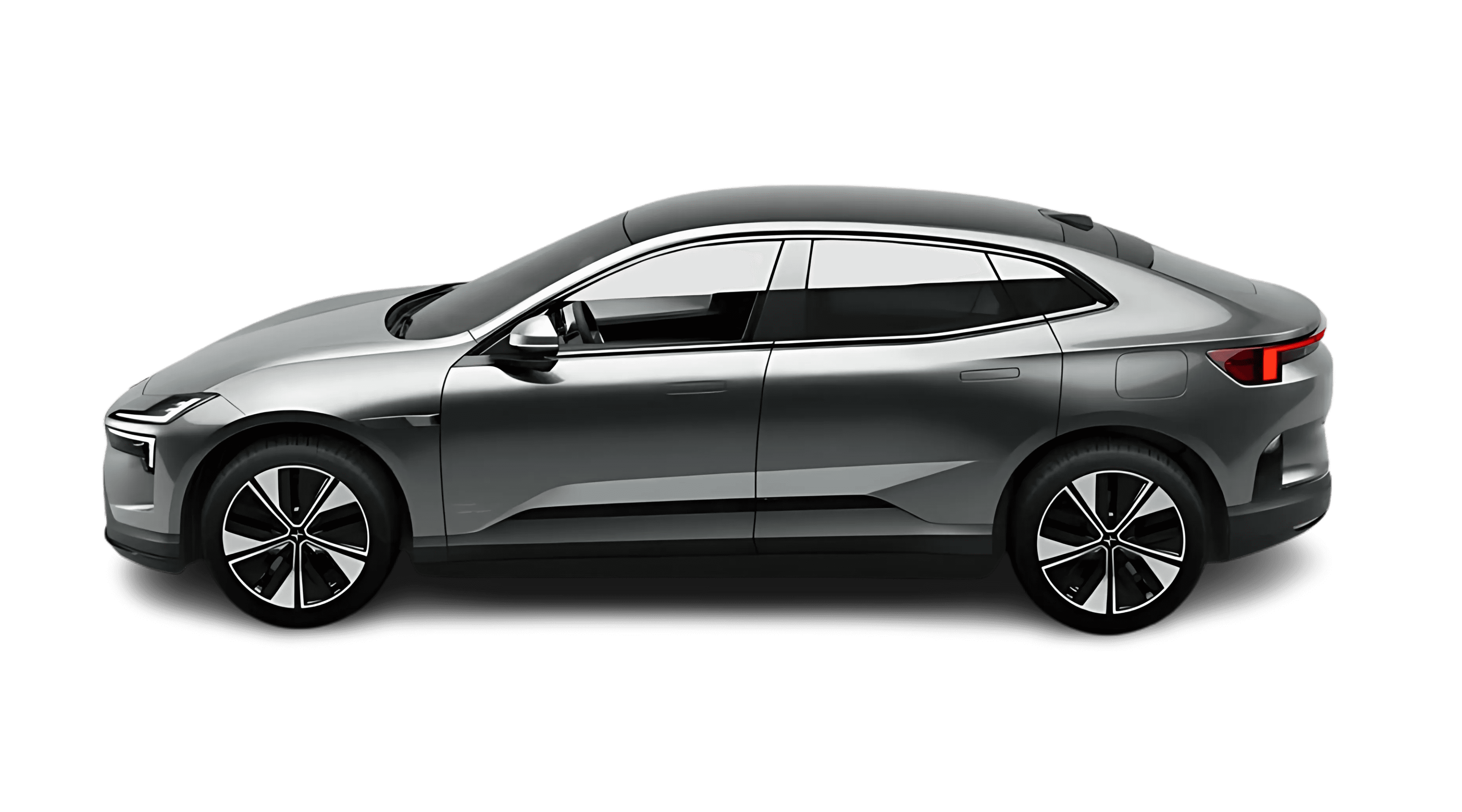 Seitenansicht eines Polestar 4