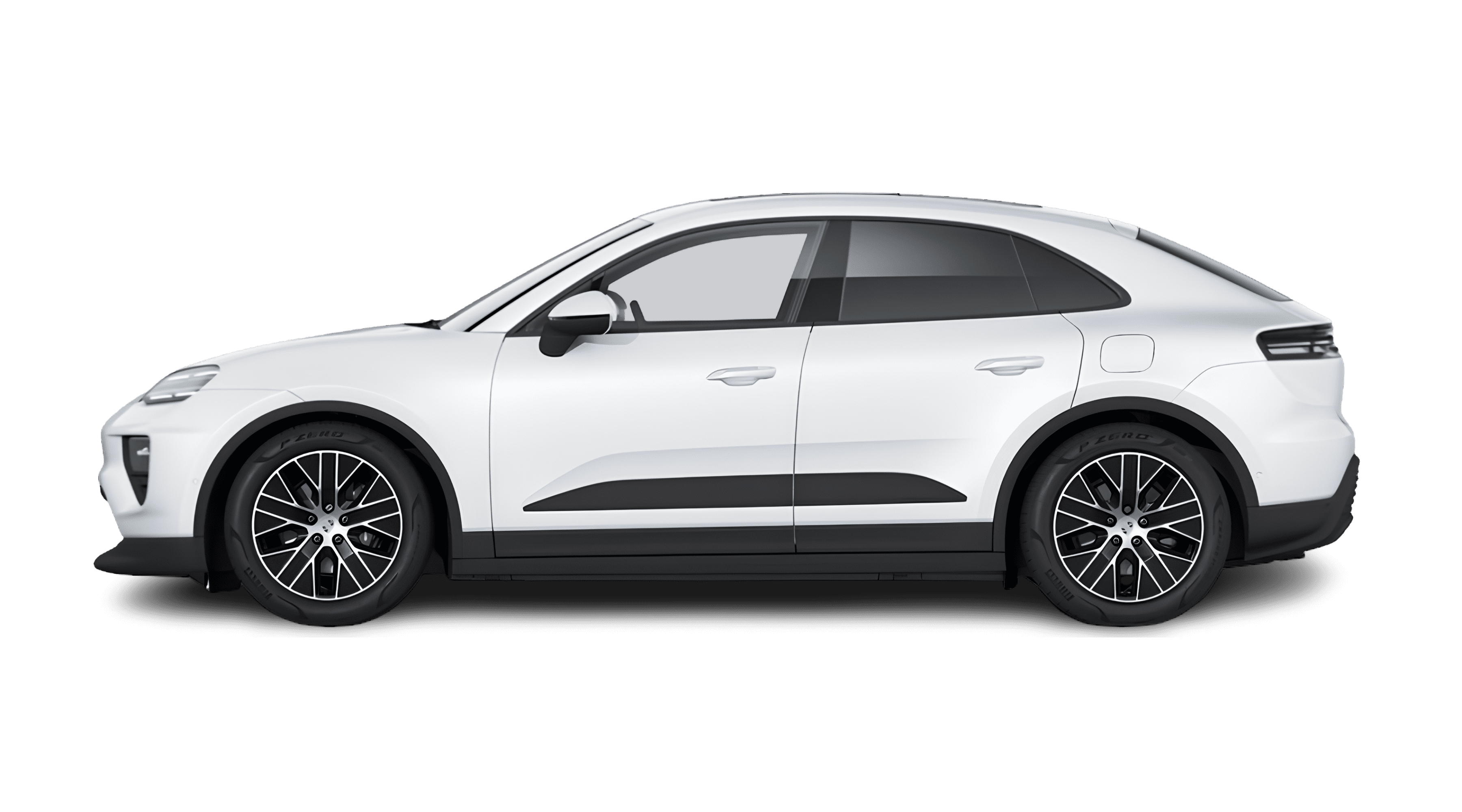 Seitenansicht eines Porsche Macan