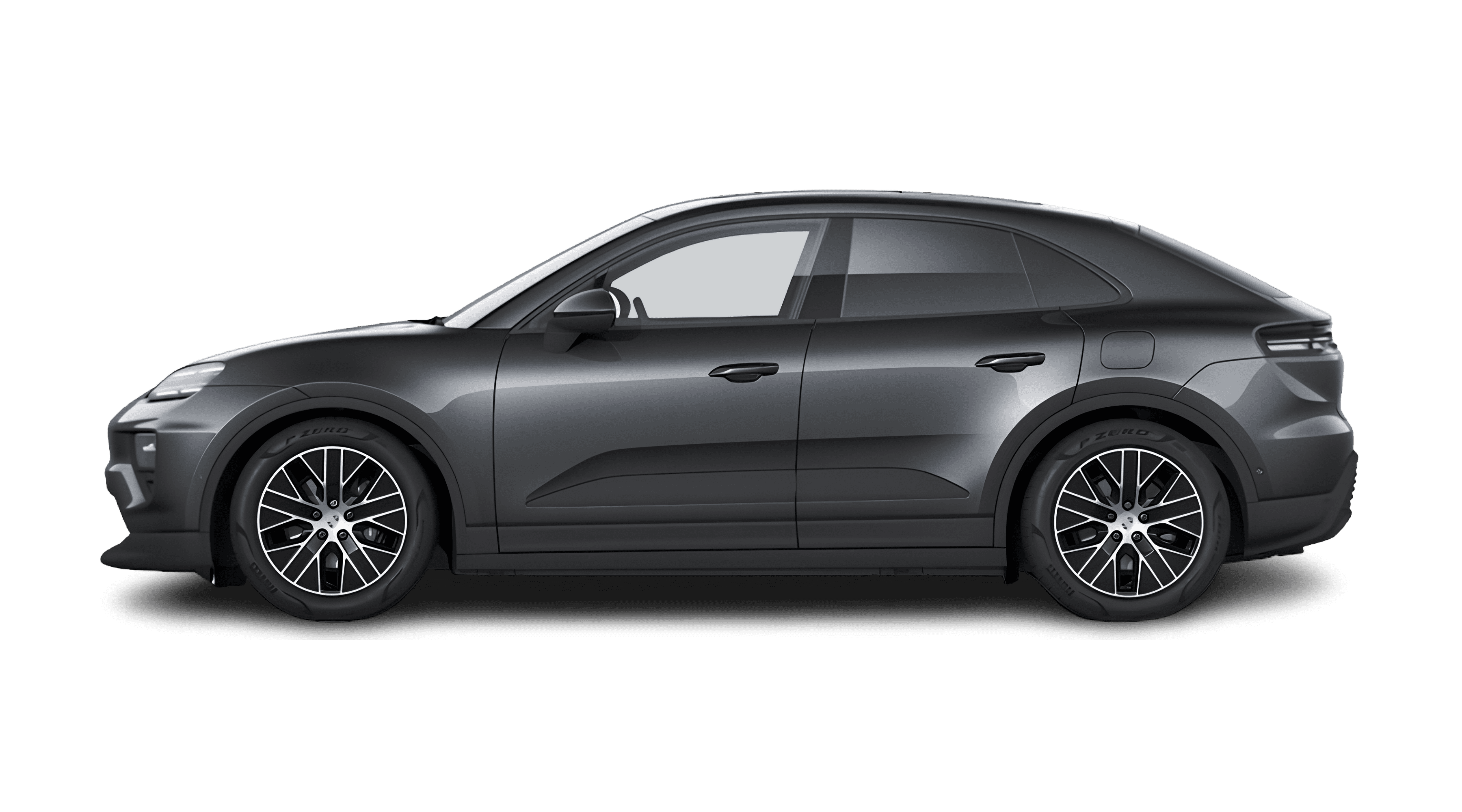 Seitenansicht eines Porsche Macan