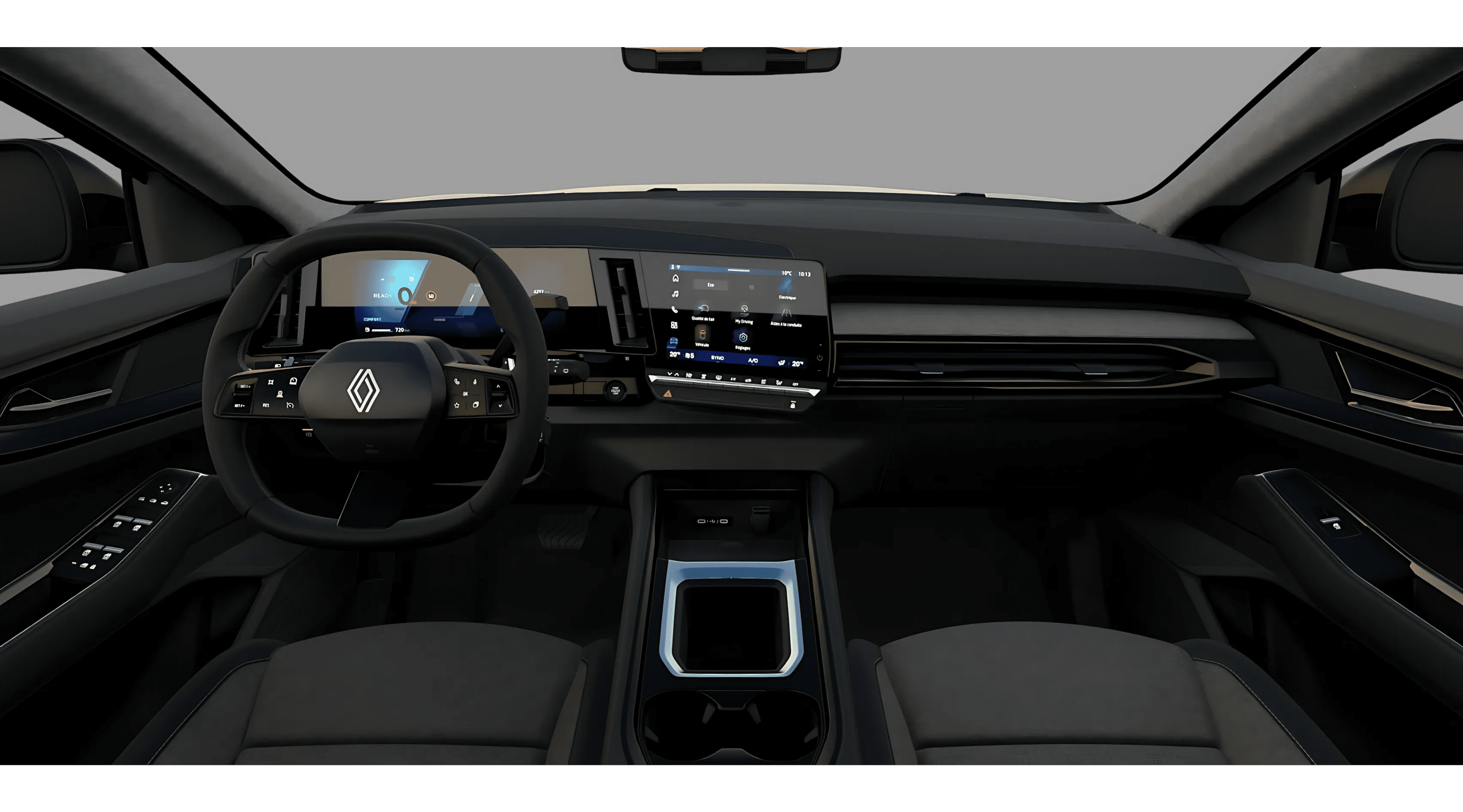 Ansicht des Armaturenbretts eines Renault Austral